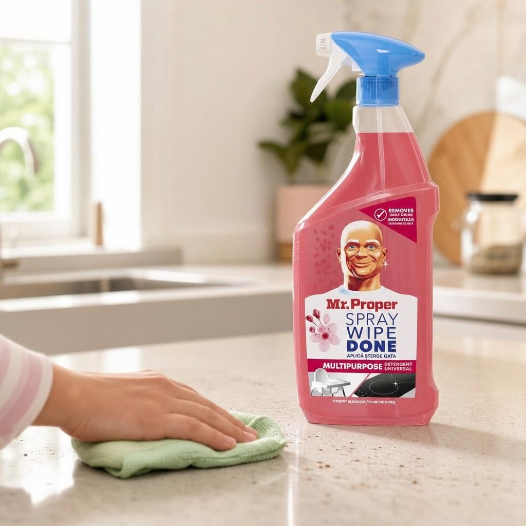 Spray, Mr Proper, Solutie Multisuprafete 800 ml Cherry Blossom