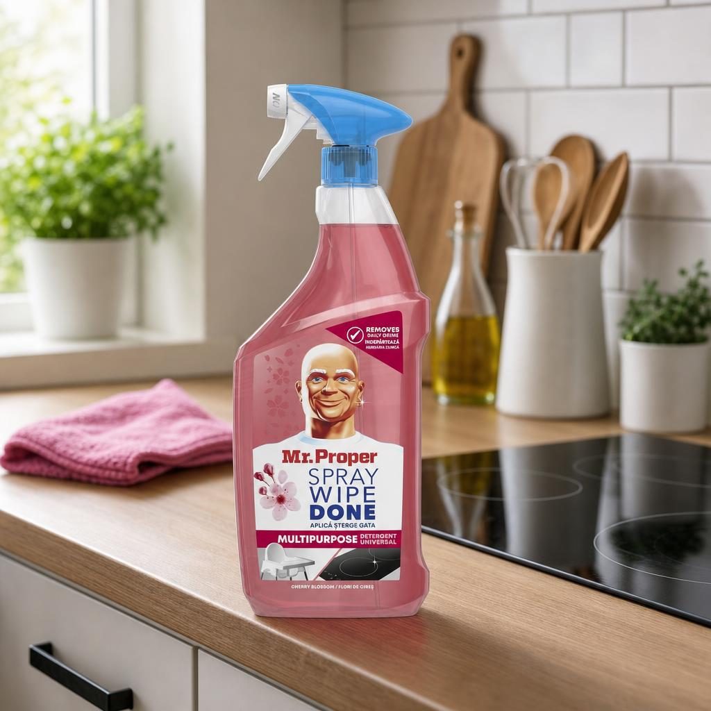 Spray, Mr Proper, Solutie Multisuprafete 800 ml Cherry Blossom