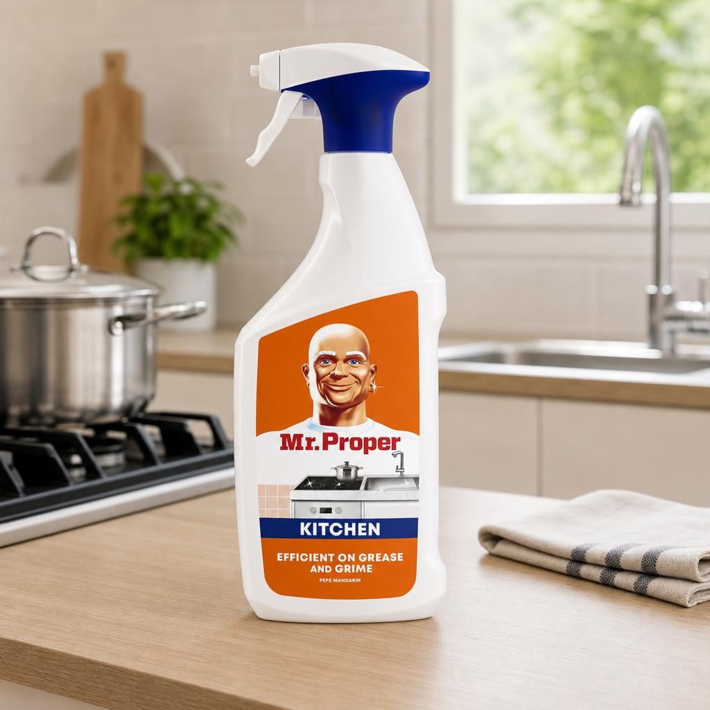 Spray, Mr Proper, Solutie Bucatarie 800 ml Mandarin