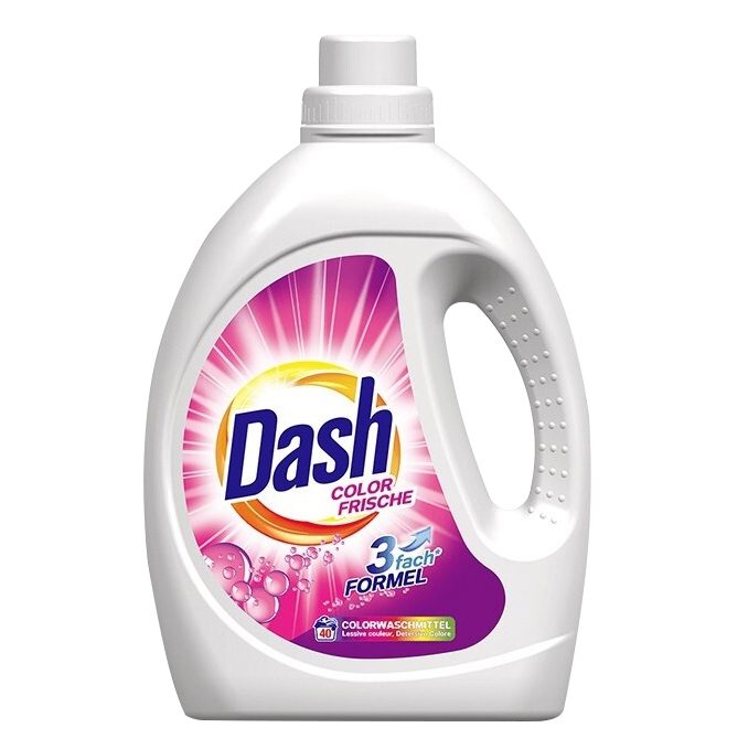 Detergent Lichid pentru Rufe Colorate, Dash, Color, 2.2 L, 40 Spalari 1