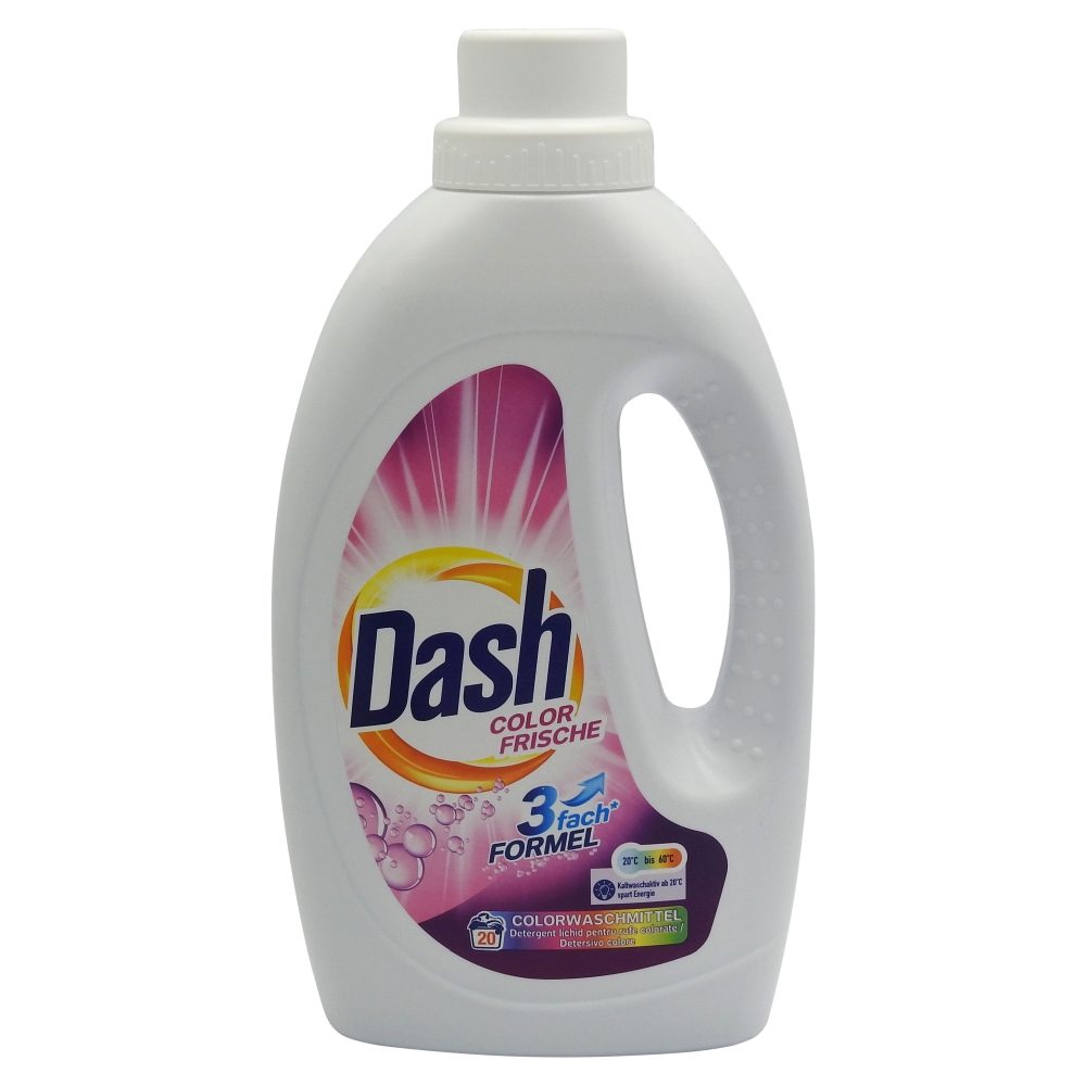 Detergent Lichid pentru Rufe Colorate, Dash, Color Fresh, 1.100 L, 20 Spalari 1
