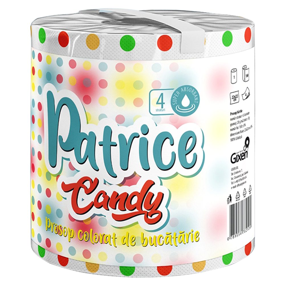 Prosop de Bucatarie, PATRICE, Candy Color, 4 Straturi 1