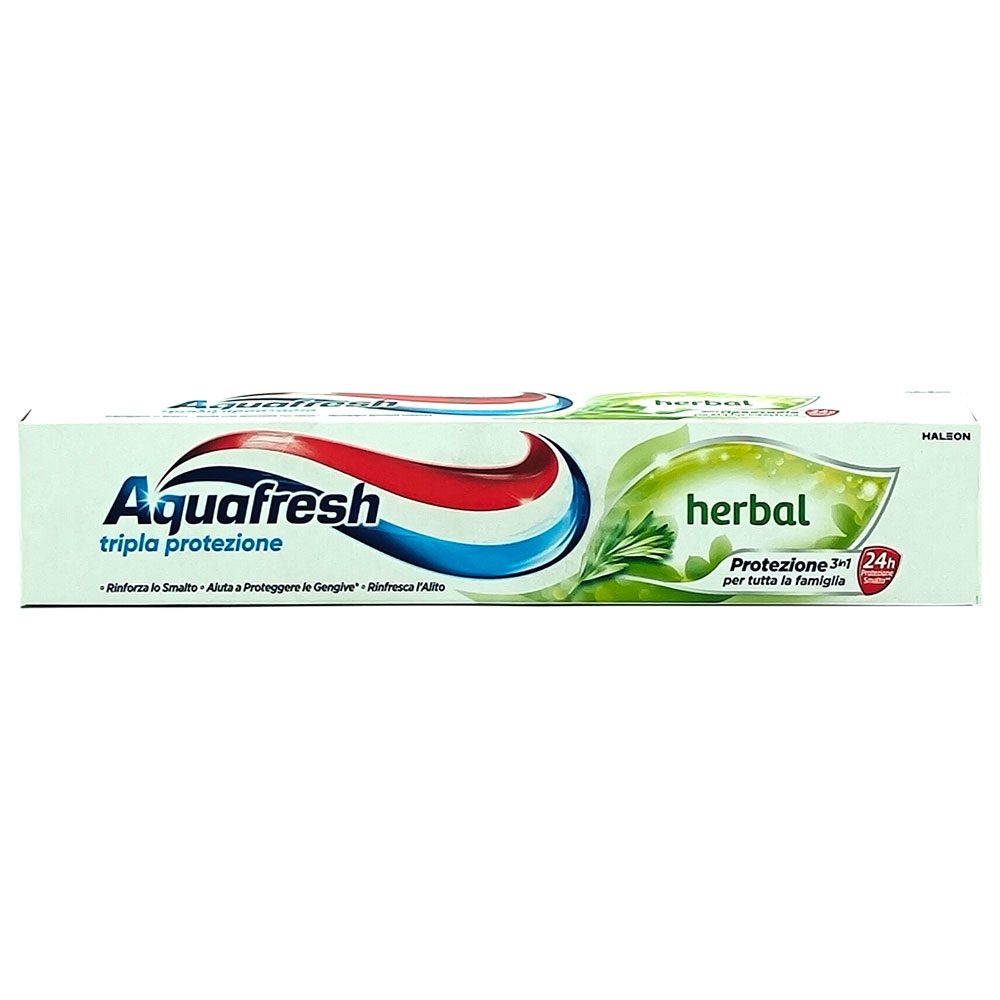 Pasta de dinti Aquafresh Herbal 3 in 1, 75 ml