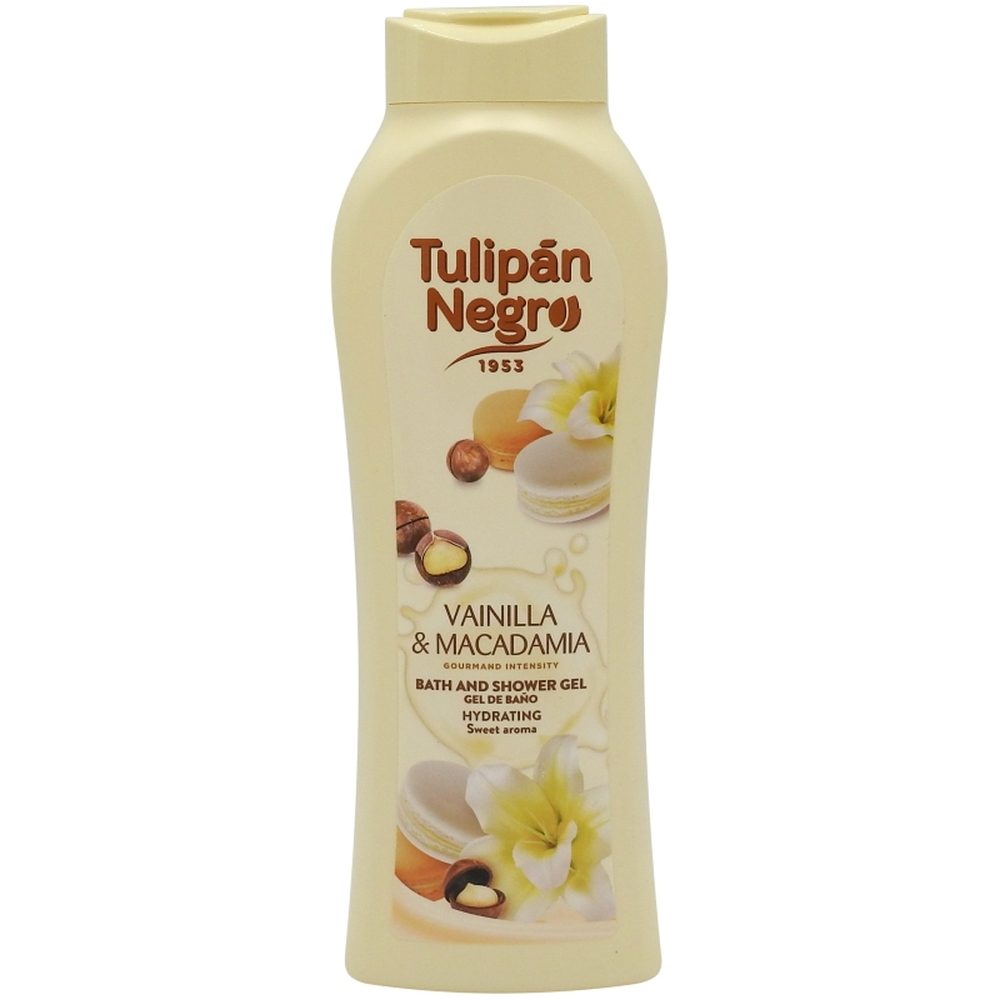 Gel de Dus Tulipán Negro Vanilla Macadamia 650 ml