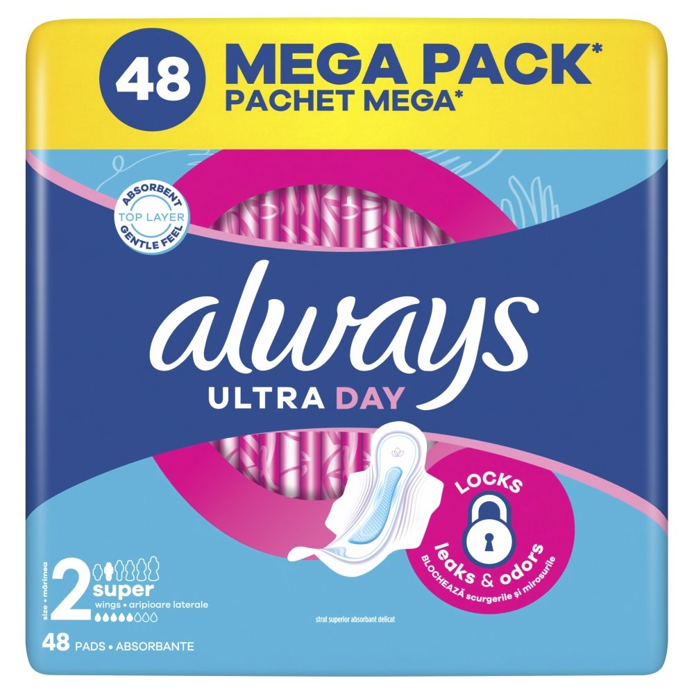 Absorbante Zilnice Always Ultra 48 bucati
