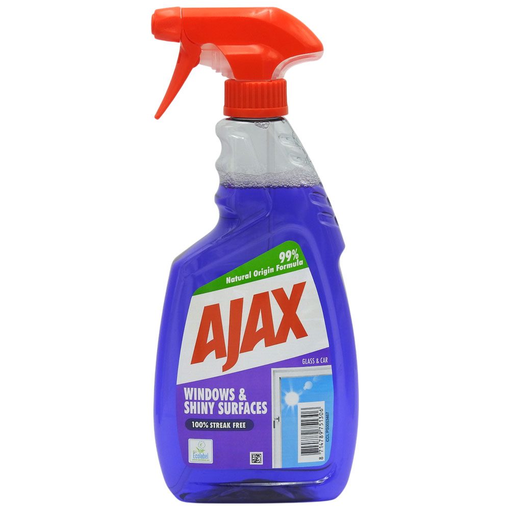 Ajax Soluție pentru Curățarea Geamurilor Shiny Surfaces 500 ml