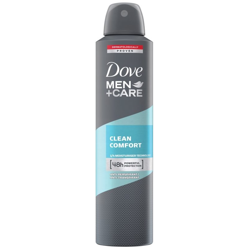 Antiperspirant Deo Spray Dove Men Care Clean Comfort 200ml
