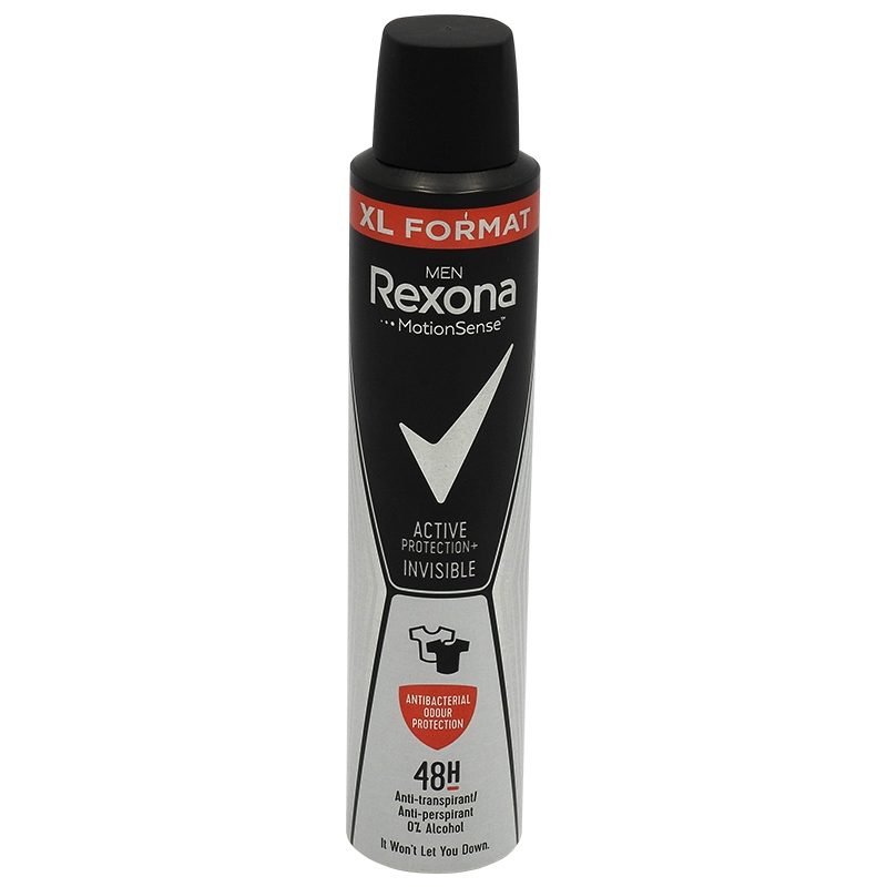 Antiperspirant Deo Spray, REXONA, Invisible Black White, 200 ml 1
