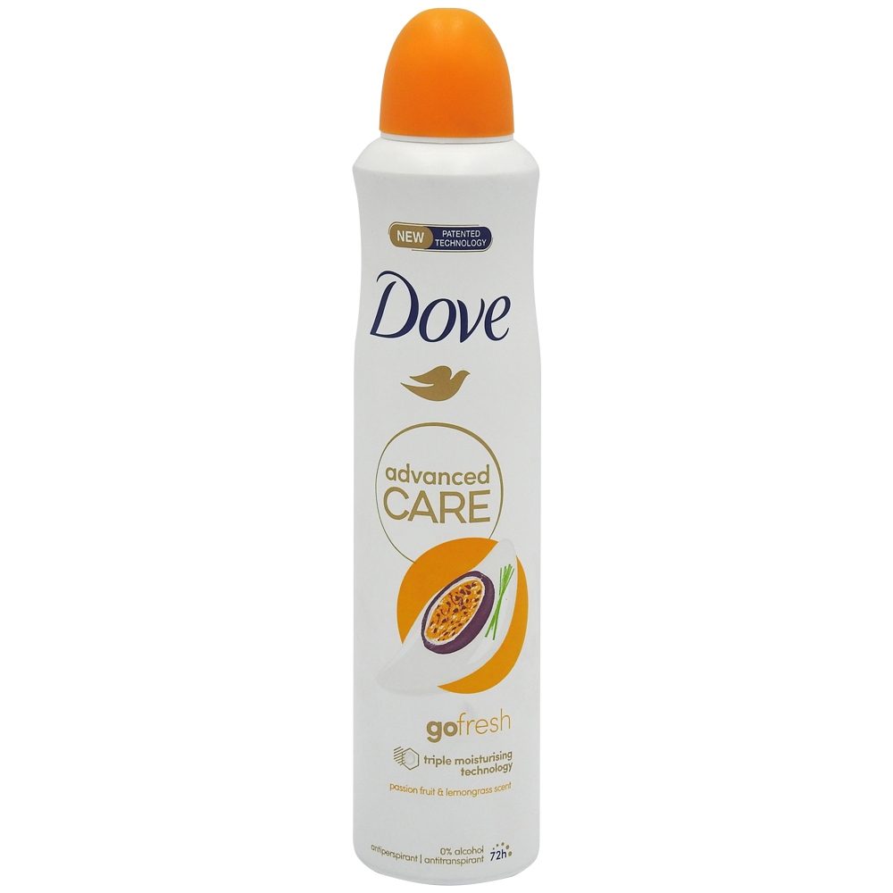 Antiperspirant Deo Spray DOVE Advanced Care Passion Fruit 250ml