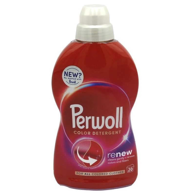 Detergent Lichid pentru Rufe, PERWOLL, Color Renew, 1 L, 20 Spalari 1