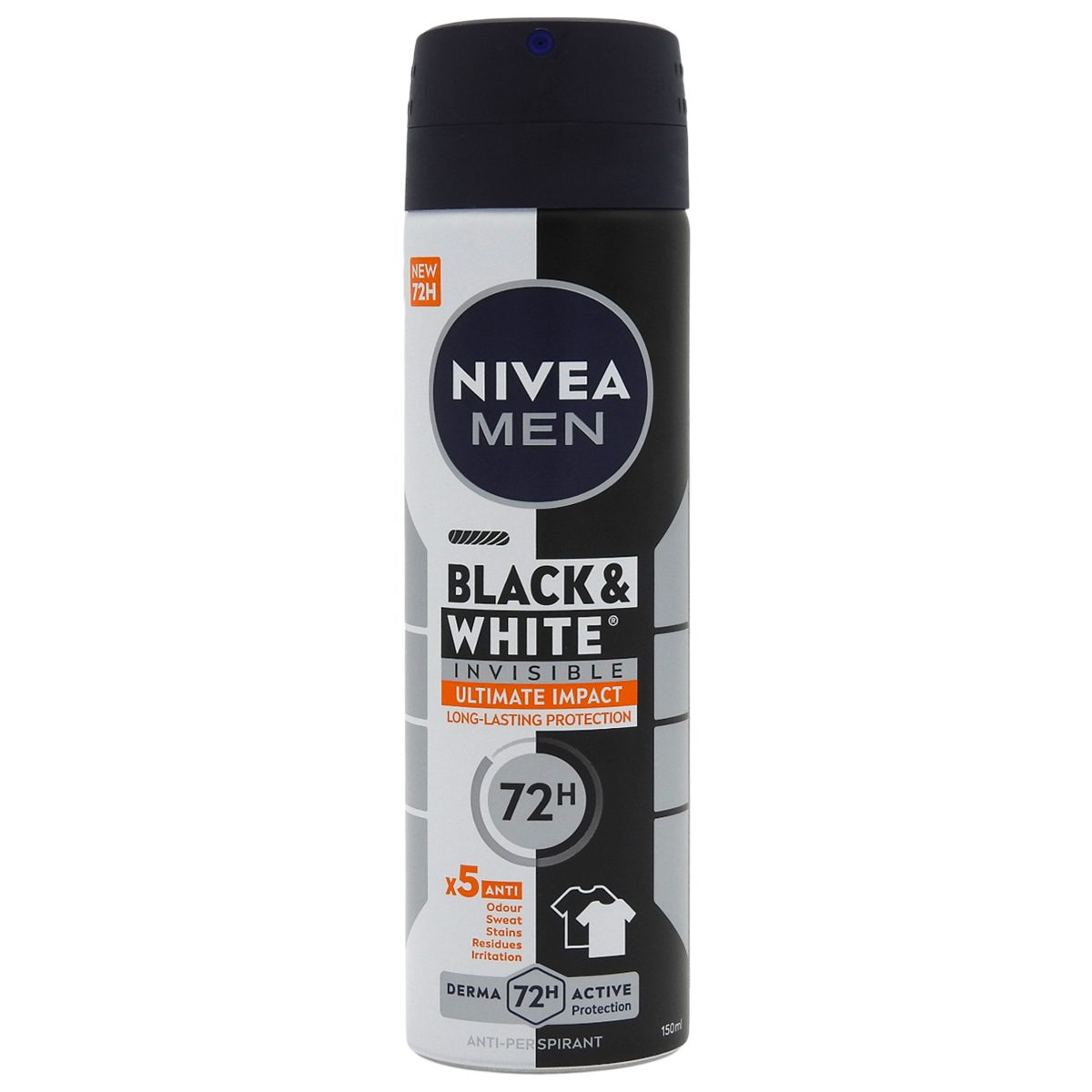 Antiperspirant Deo Spray, NIVEA, Ultimate Impact, 150 ml 1