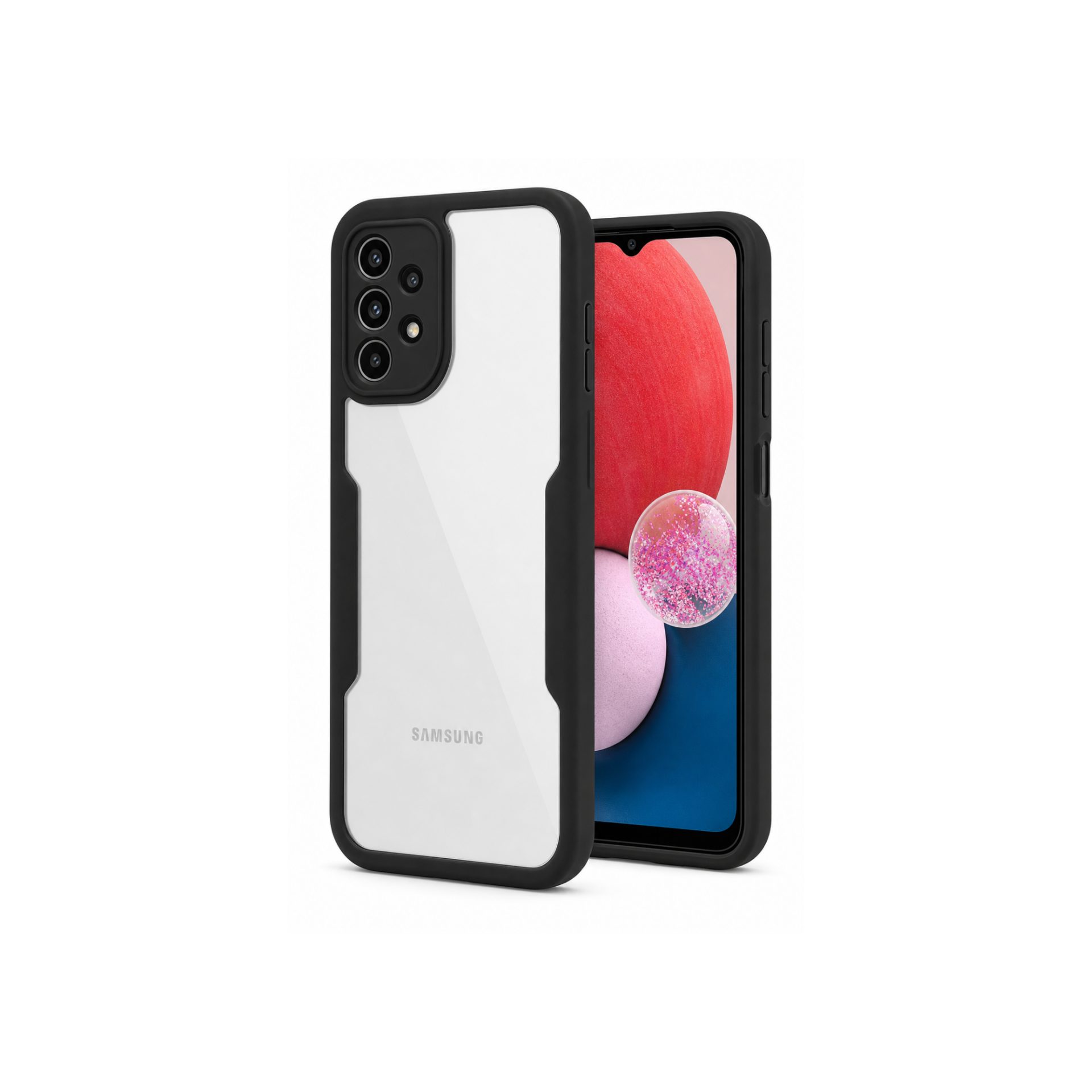 Husă Max Defence Samsung Galaxy A13 negru bumper