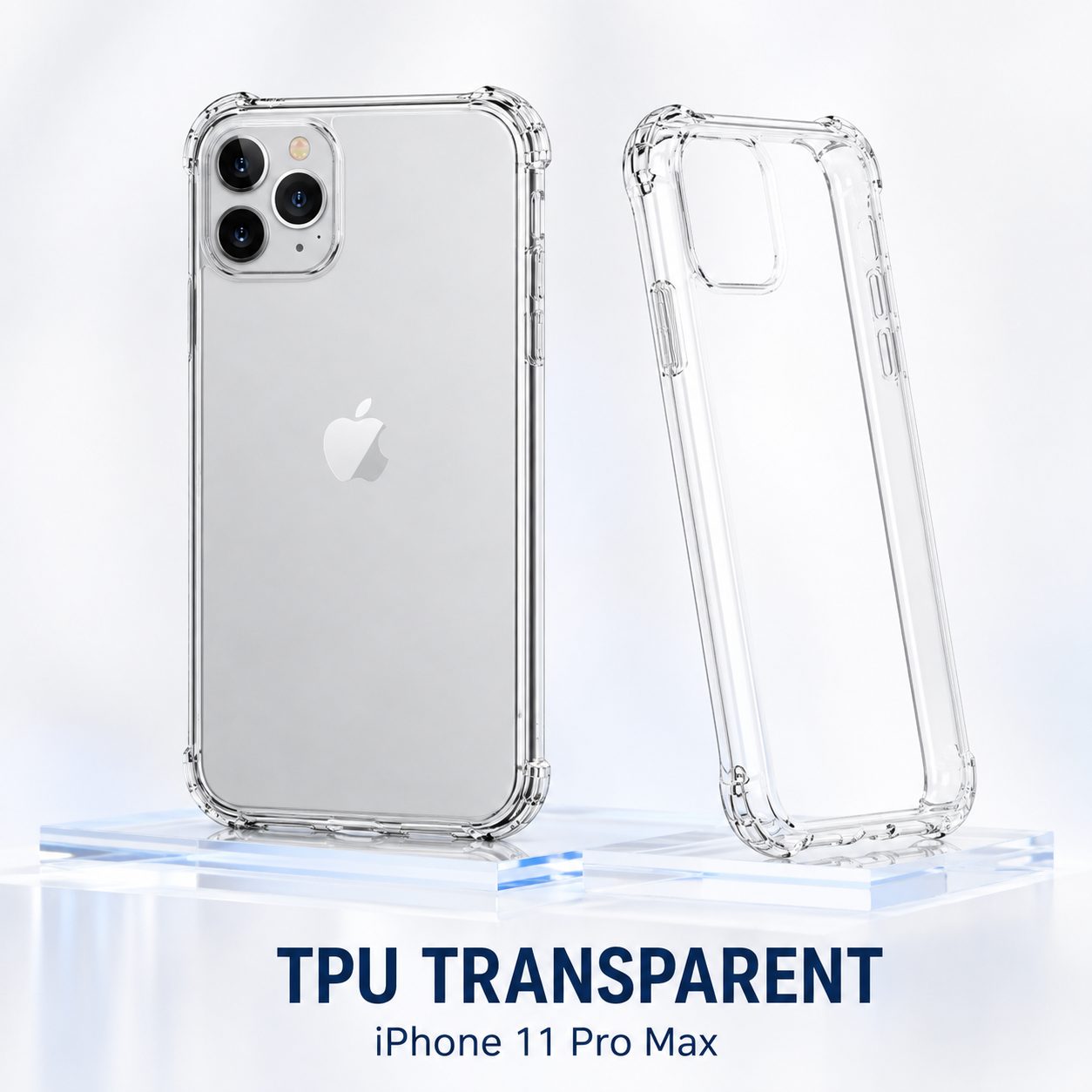 Detaliu protecție colțuri husă iPhone 11 Pro Max