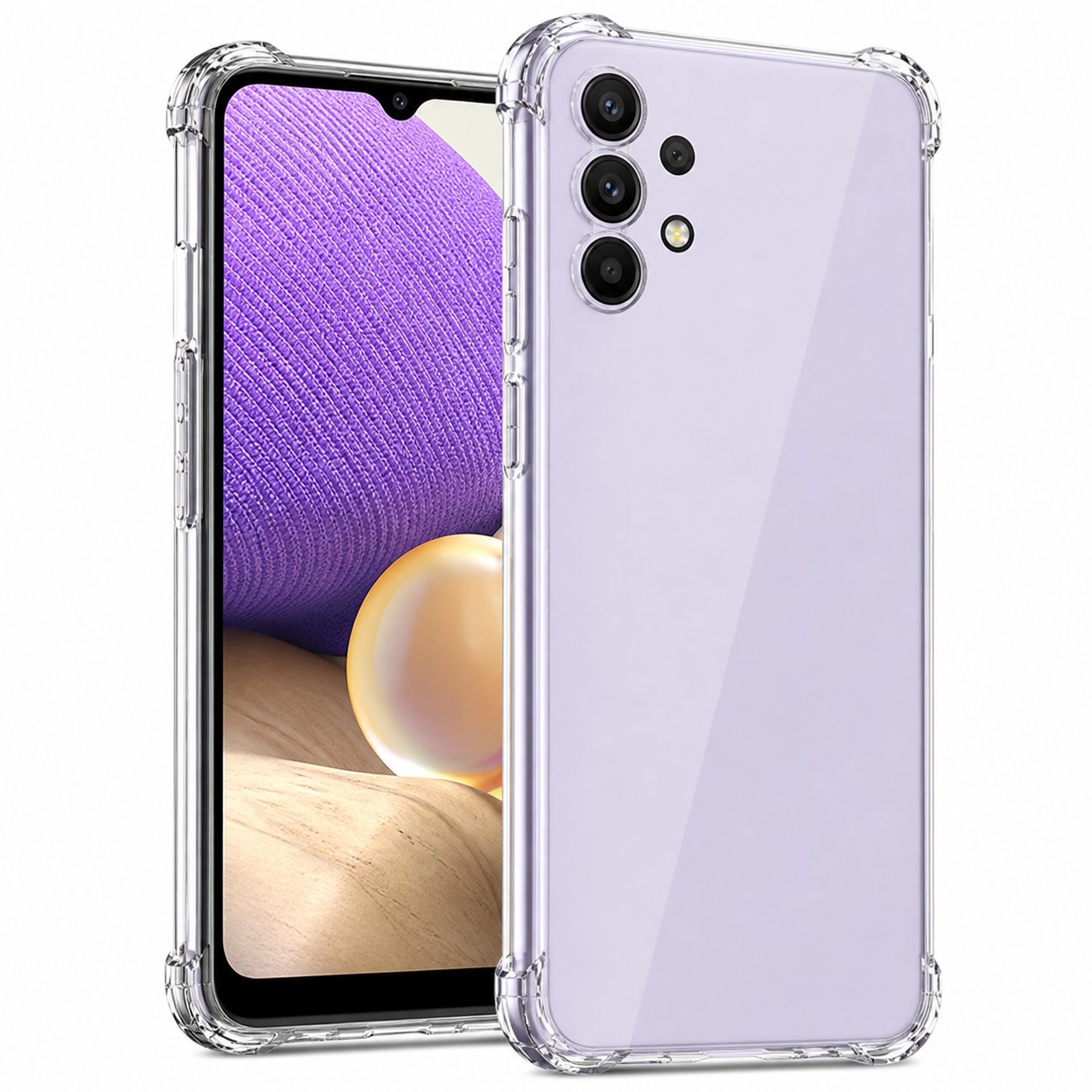 Husa protectie Samsung Galaxy A32 5G Flippy TPU transparent