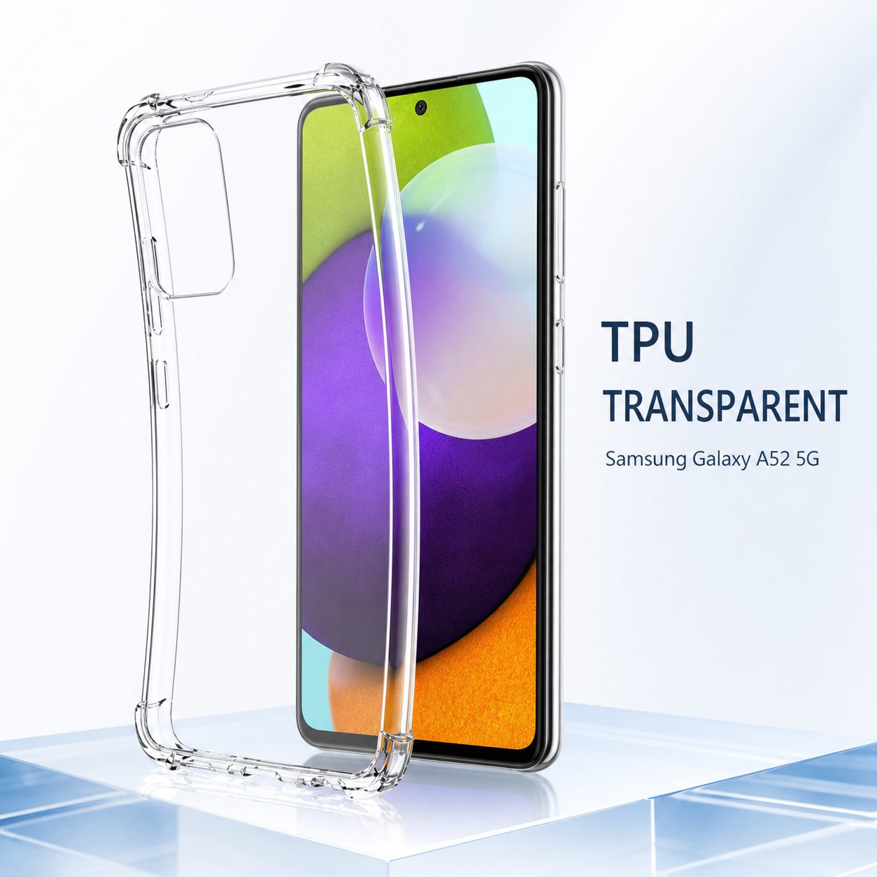 Husă protecție Samsung A52 TPU grosime 1.5mm Flippy