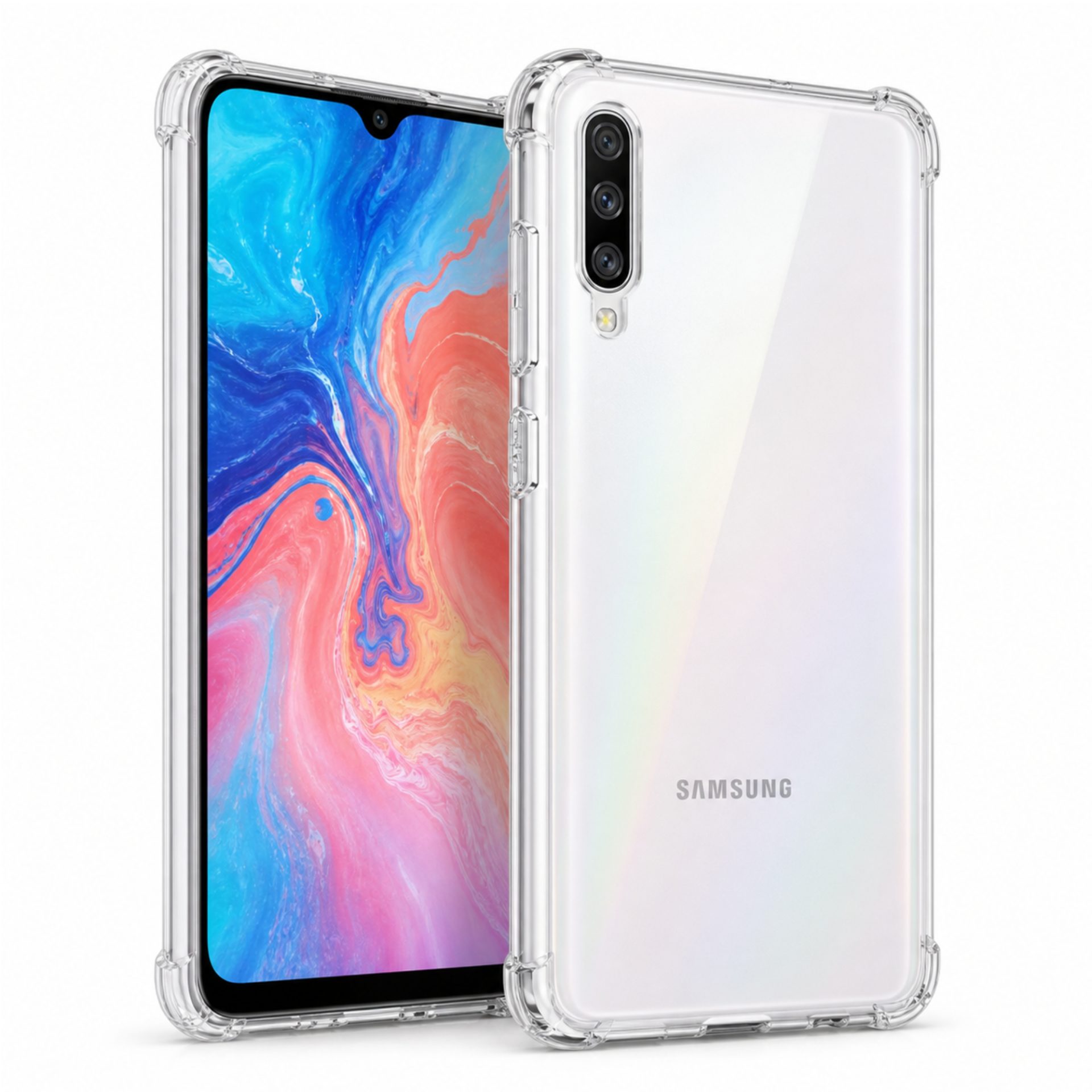 Husa protectie Samsung Galaxy A70 TPU transparent
