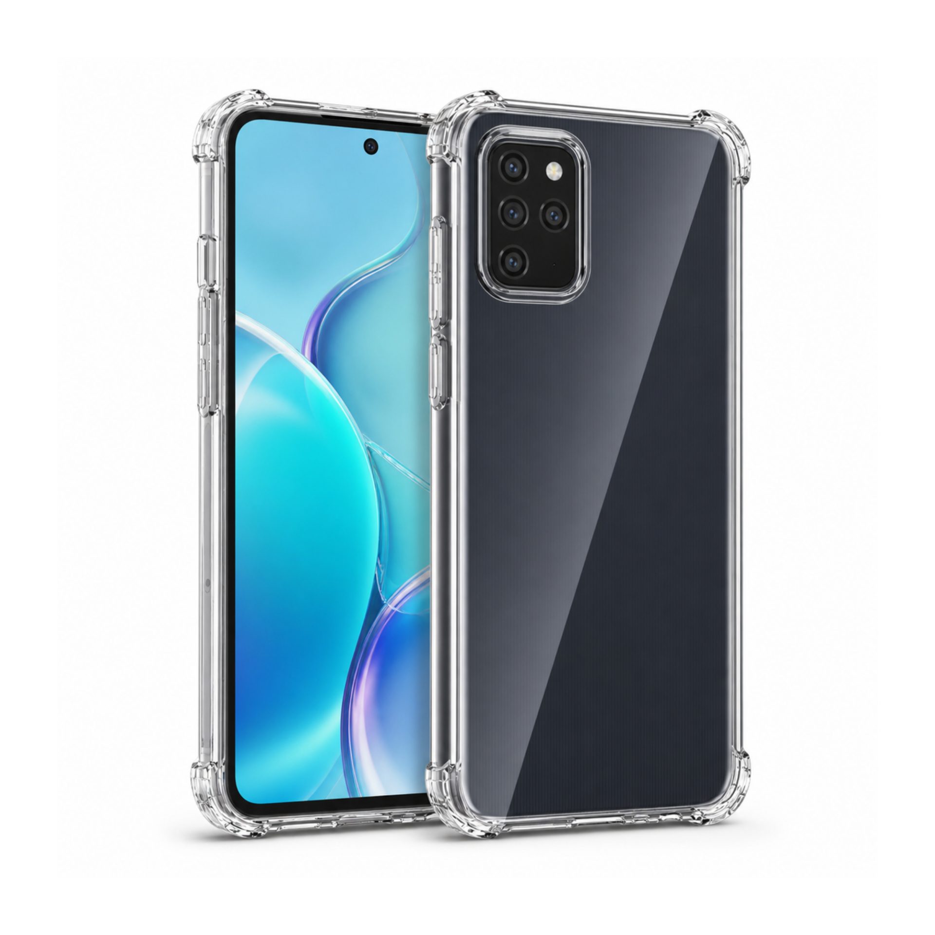 Husa protectie Samsung Galaxy A71 Flippy TPU transparent