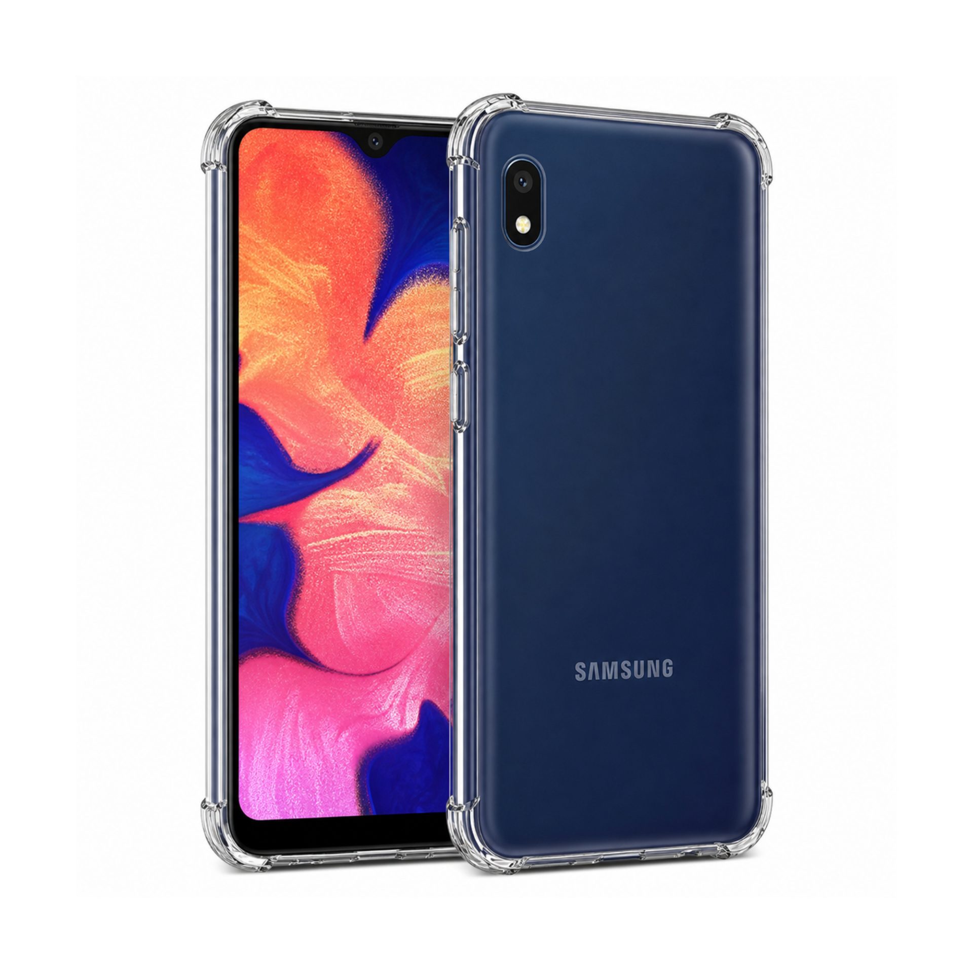 Husă protecție Samsung A10 TPU Flippy transparentă