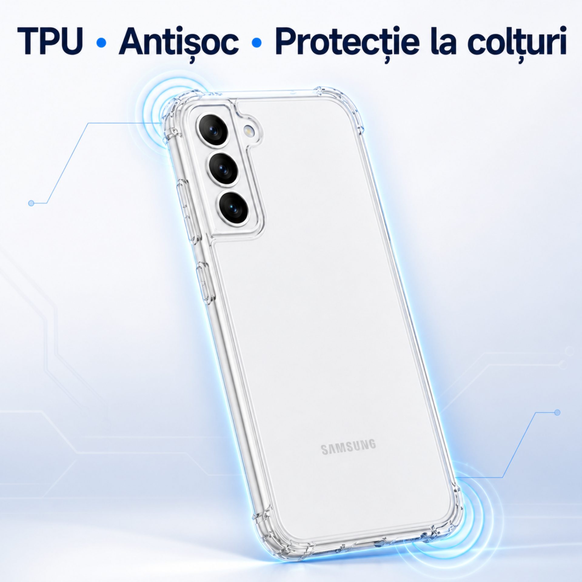 Protecție colțuri și camera Samsung S21 FE 5G