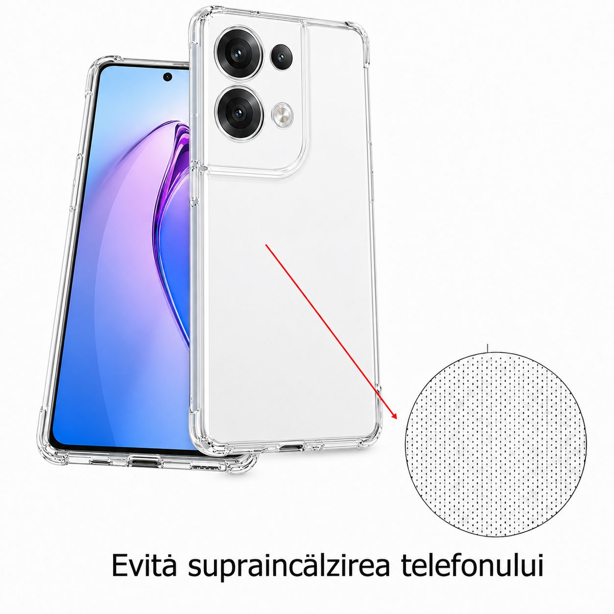 Husă Flippy TPU compatibil Oppo Reno 8 Pro