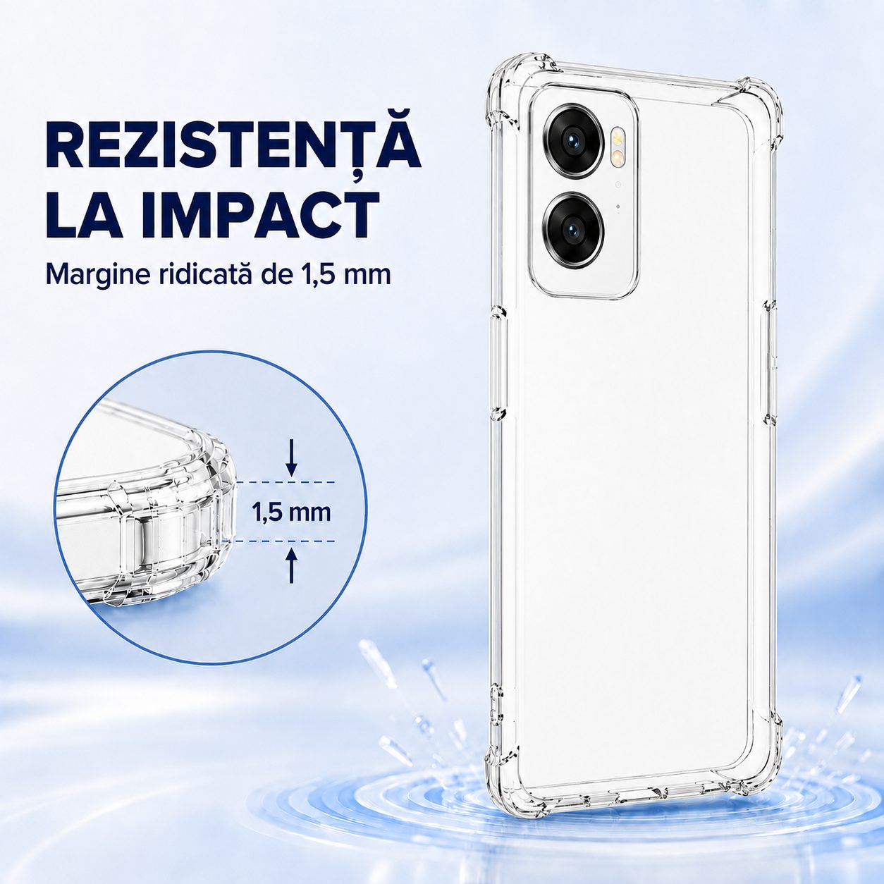 Husă Oppo A96 Flippy vedere din spate