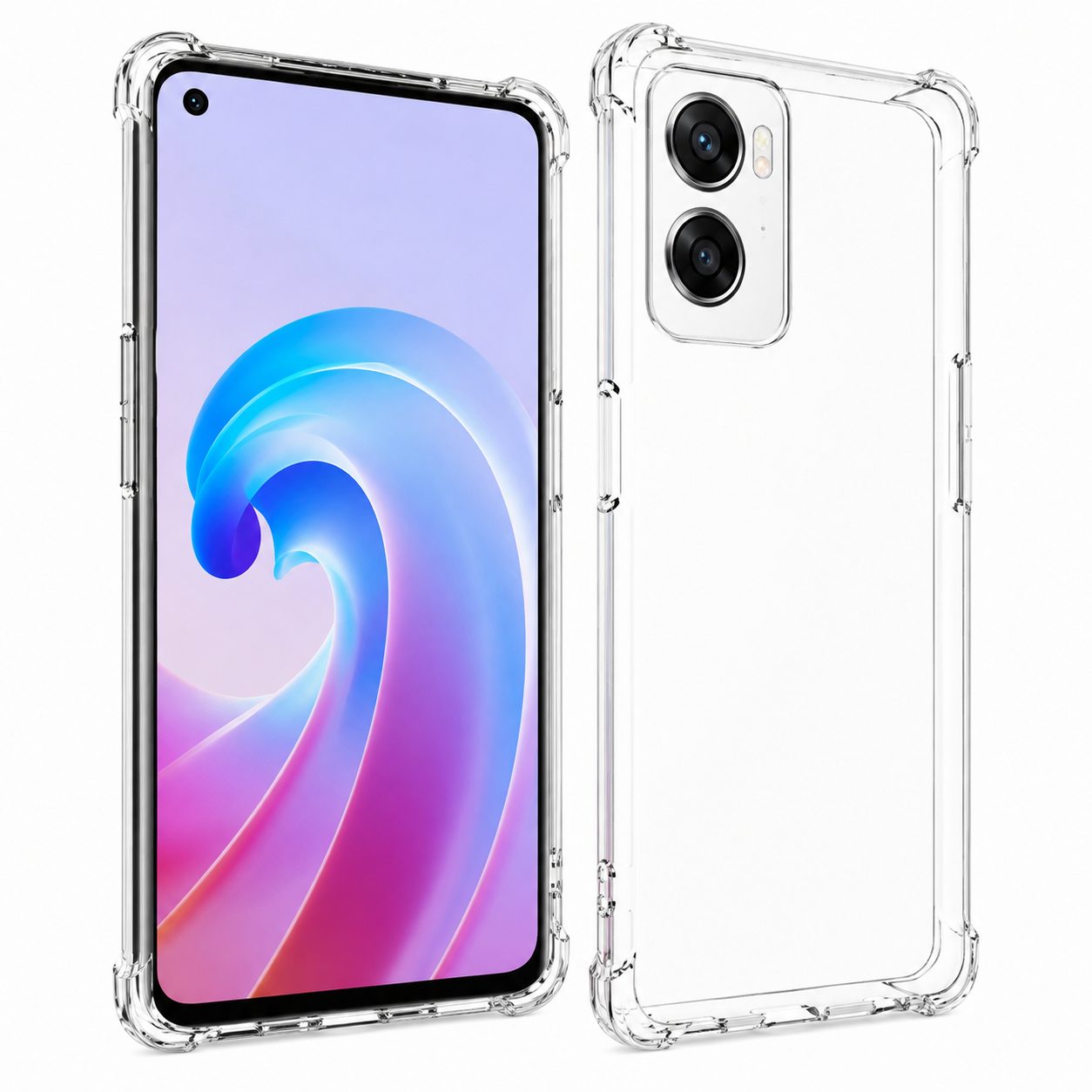Husă protecție Oppo A96 Flippy TPU transparent