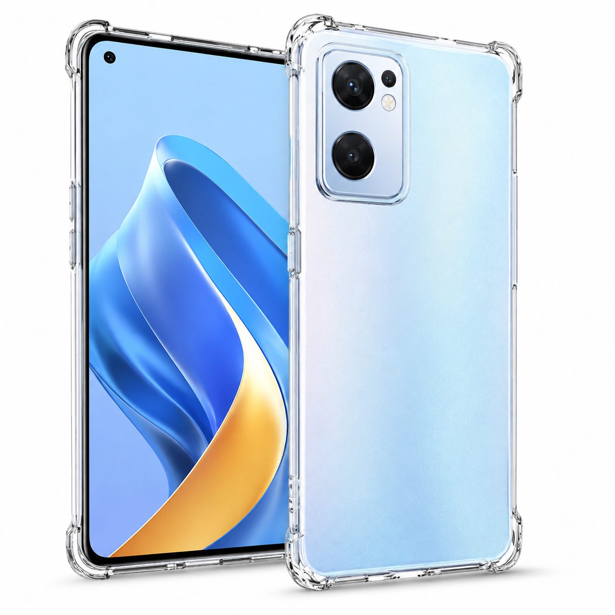Husă protecție Oppo Reno 7 5G Flippy TPU transparent