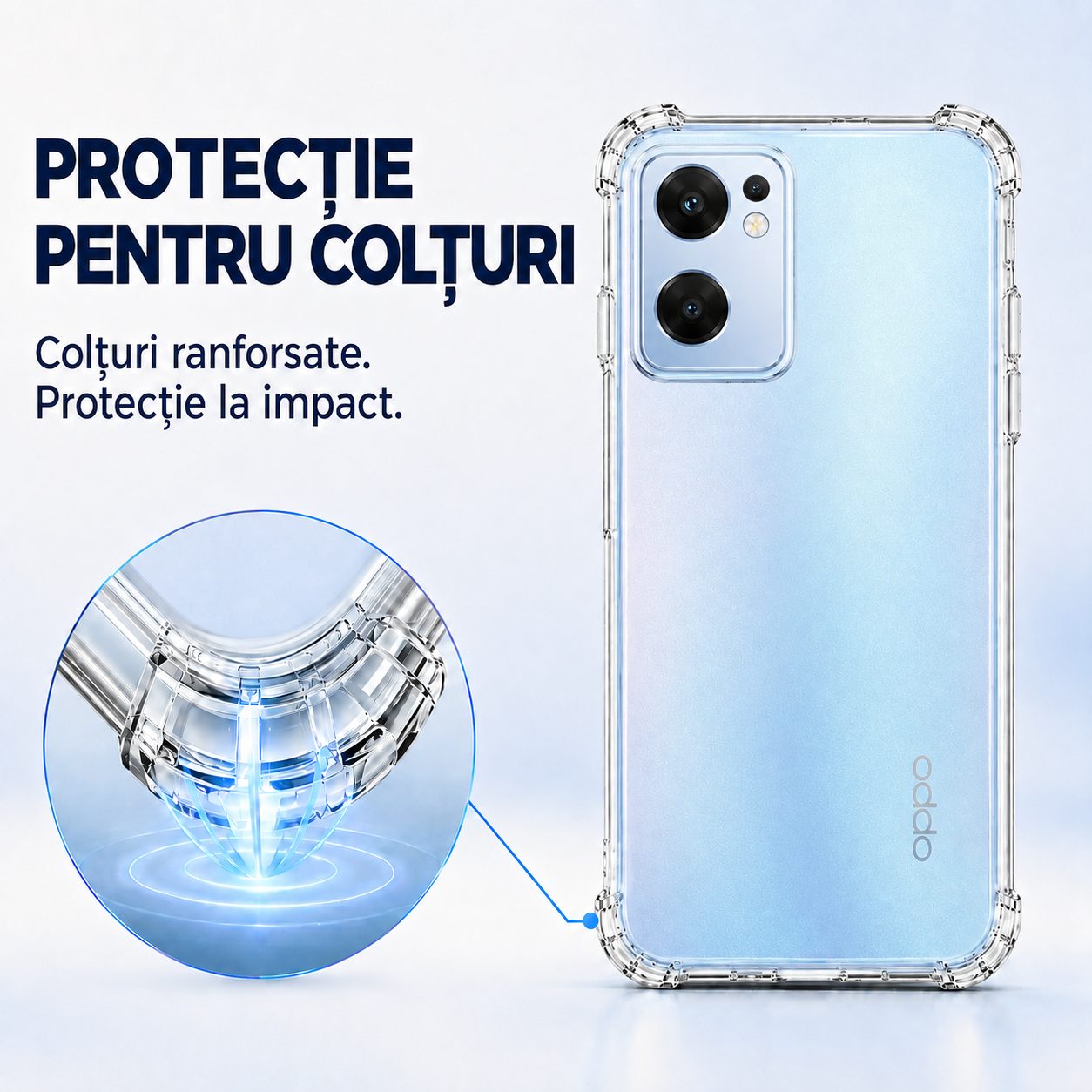 Vedere laterală husă TPU Flippy
