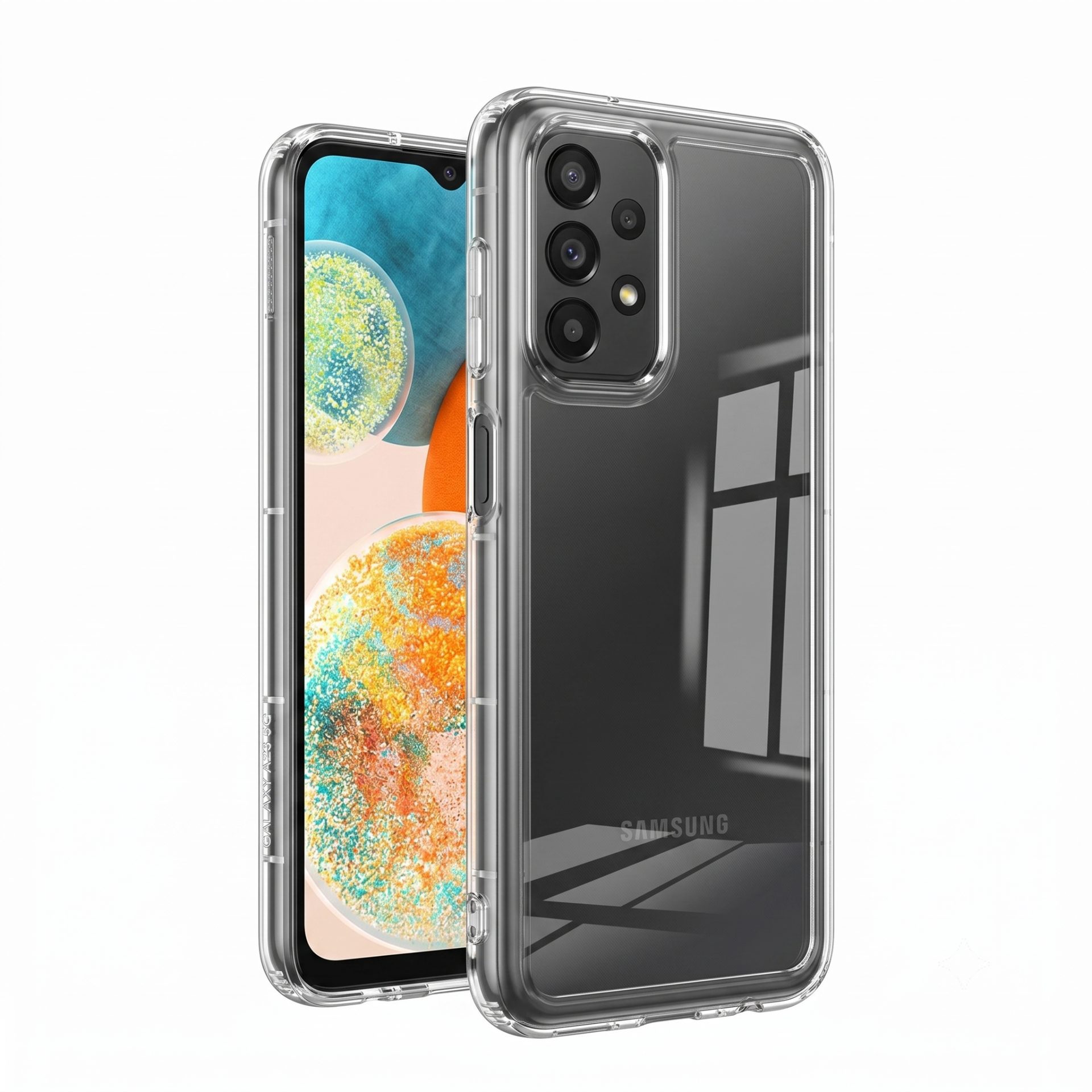 Husa de protectie Flippy anti-soc Samsung Galaxy A23 5G transparenta