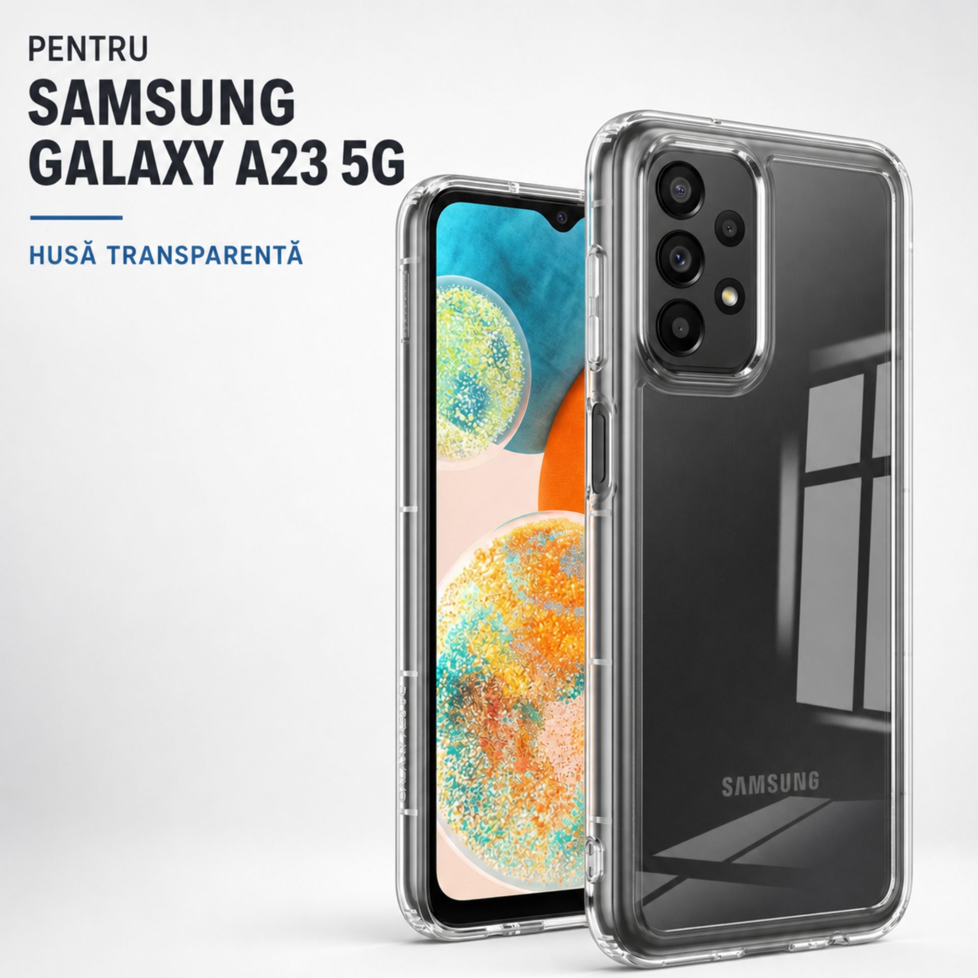 Husa de protectie Flippy Samsung A23 5G margini silicon