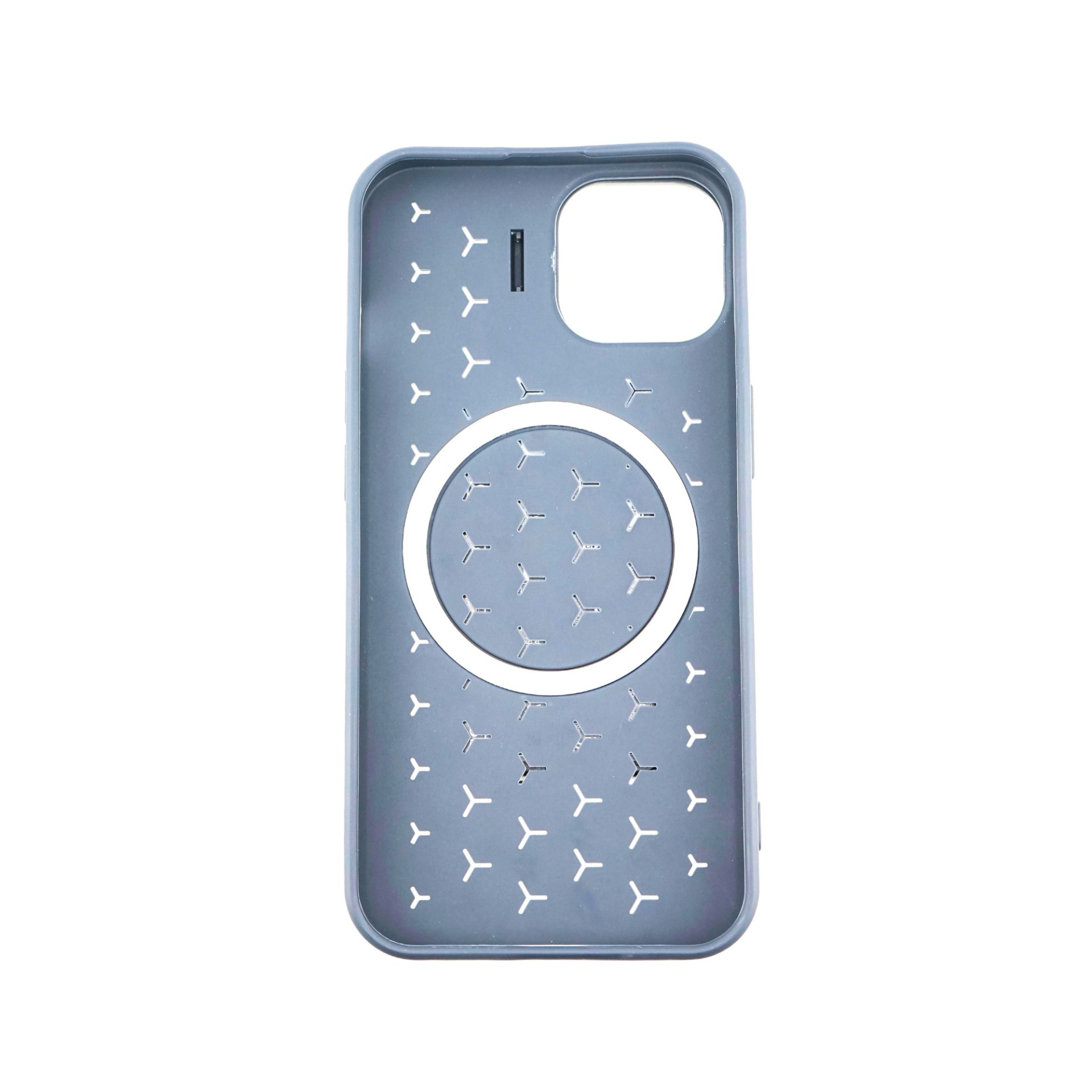 Husa de Protectie TPU, Flippy, pentru Apple iPhone 15, 3D Cube, cu Inel, Protectie Camera, Antisoc, Antizgariere, Antialunecare, Acoperire Completa, Albastru