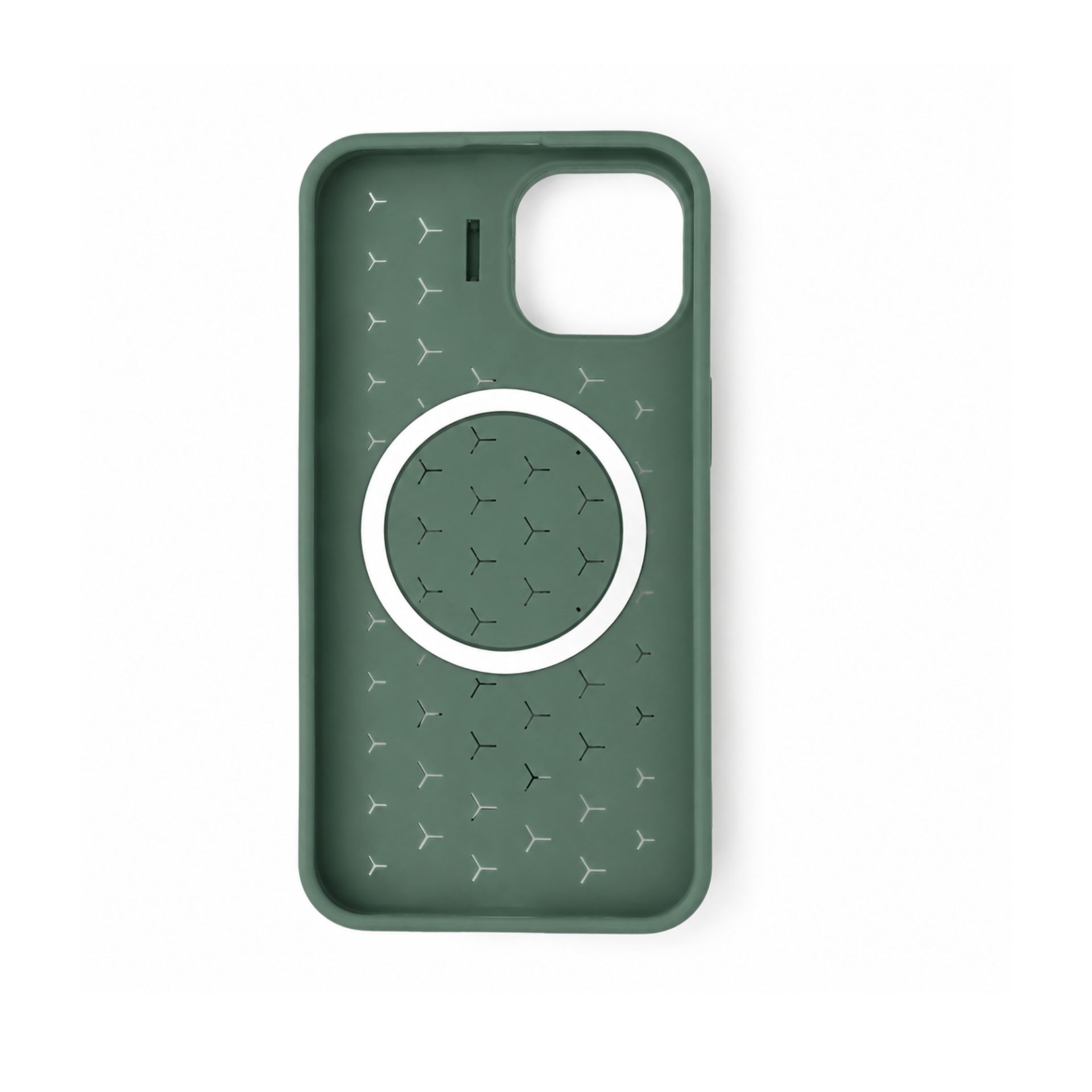 Husa de Protectie TPU, Flippy, pentru Apple iPhone 15 Plus, 3D Cube, cu Inel, Protectie Camera, Antisoc, Antizgariere, Antialunecare, Acoperire Completa, Verde