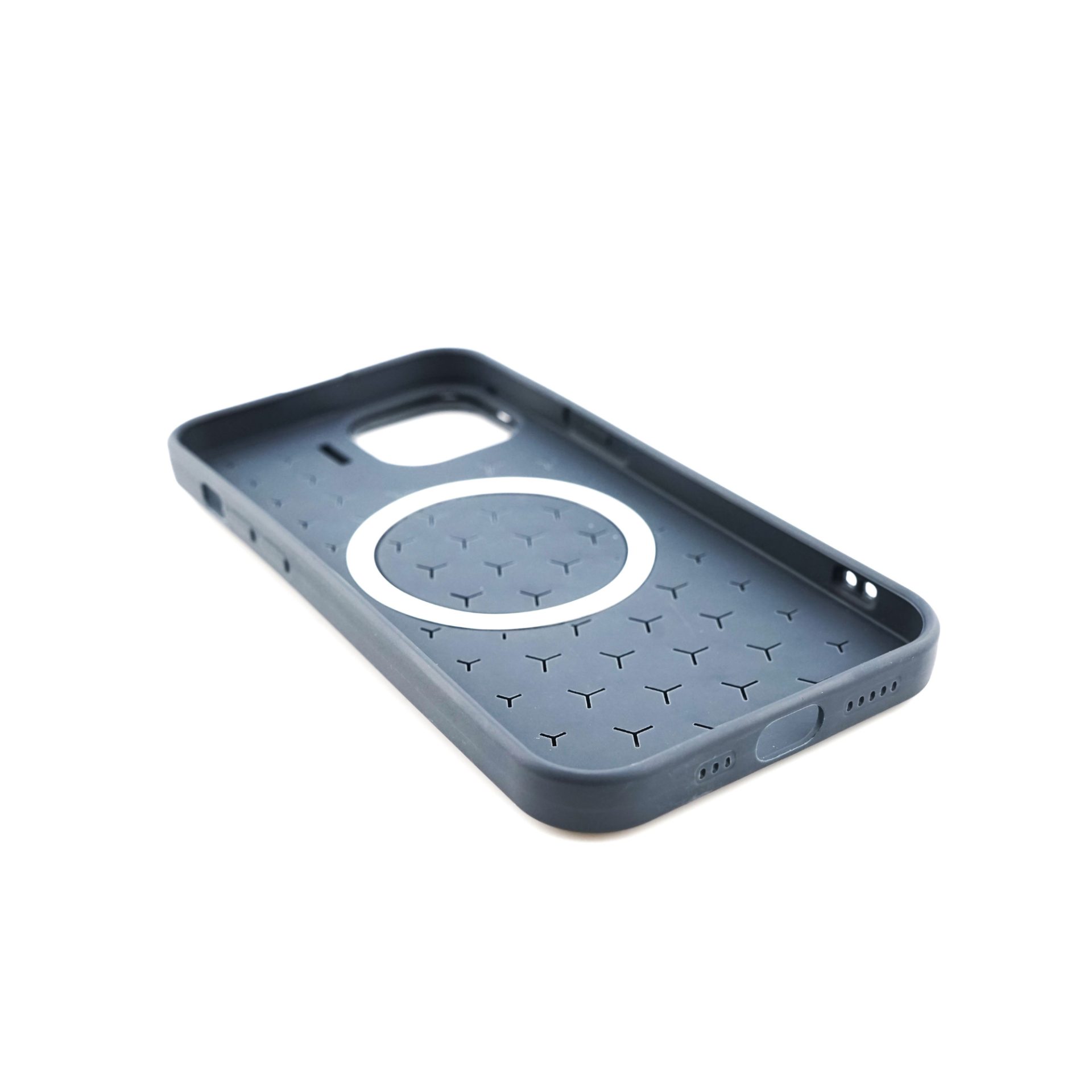 Husa de Protectie TPU, Flippy, pentru Apple iPhone 14, 3D Cube, cu Inel, Protectie Camera, Antisoc, Antizgariere, Antialunecare, Acoperire Completa, Albastru