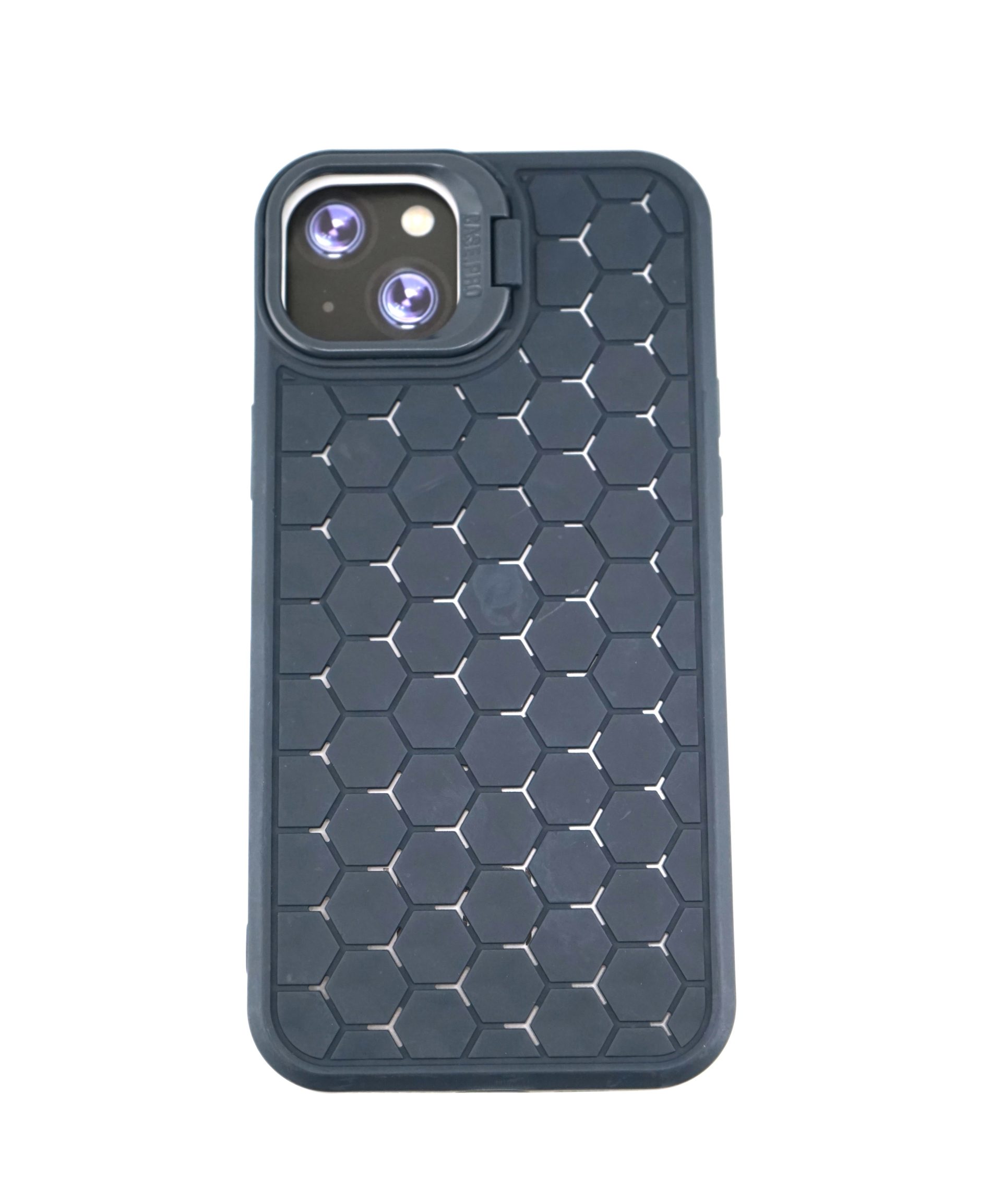 Husa de Protectie TPU, Flippy, pentru Apple iPhone 14 Plus, 3D Cube, cu Inel, Protectie Camera, Antisoc, Antizgariere, Antialunecare, Acoperire Completa, Albastru