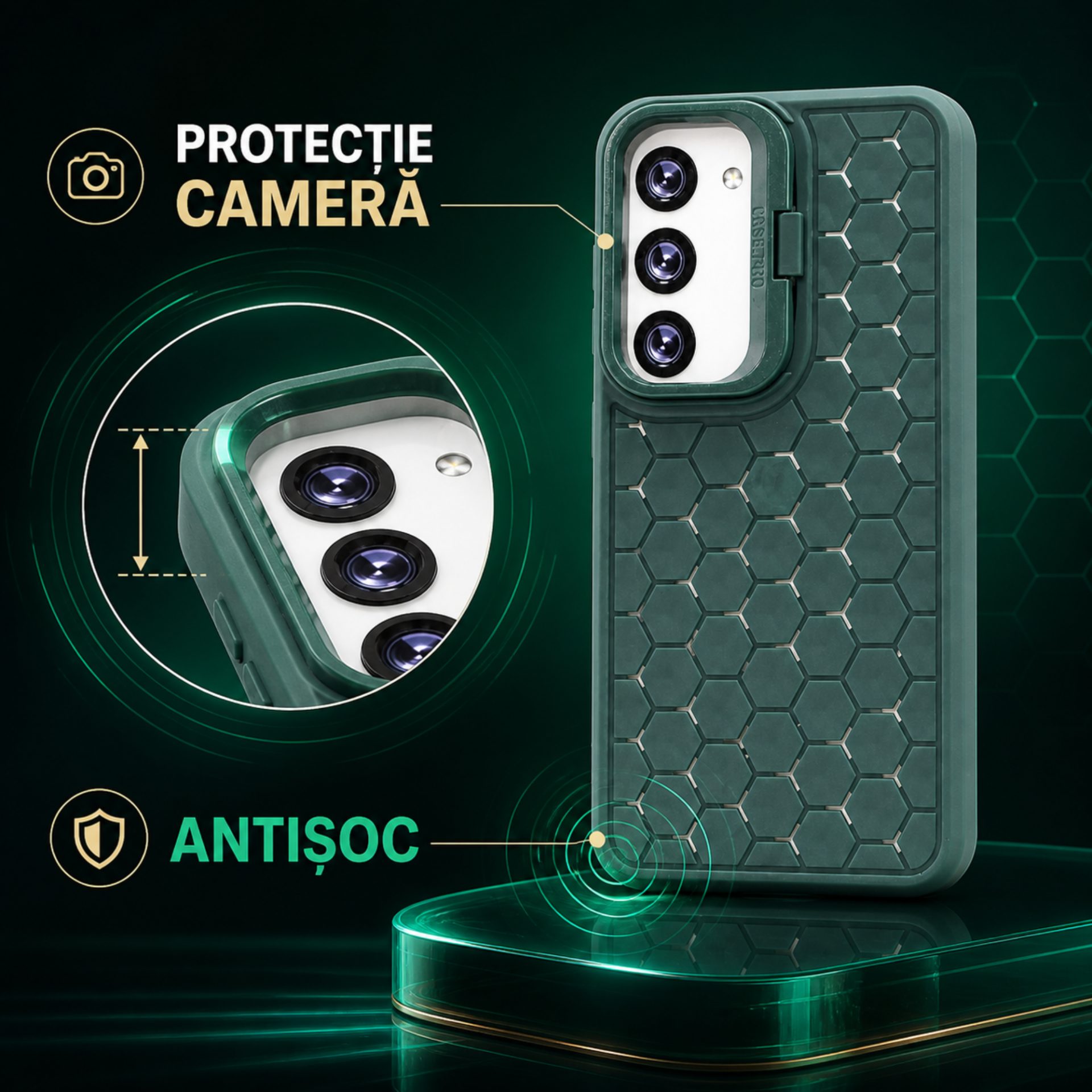 Husa Samsung S23 design slim antisoc Flippy