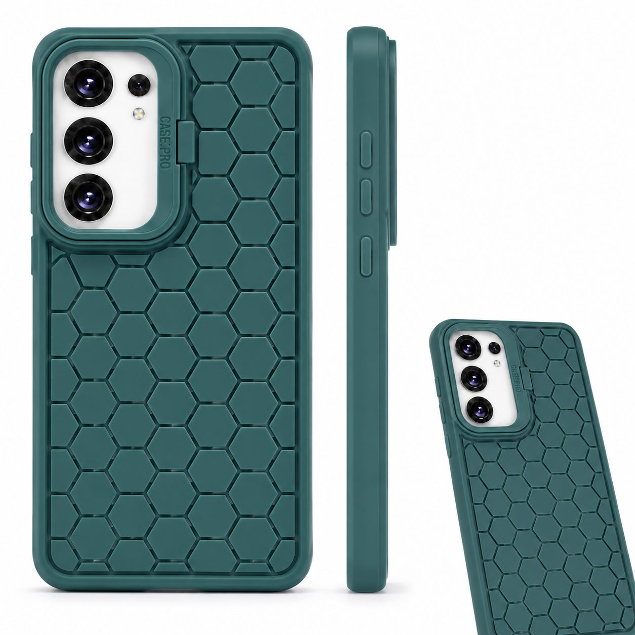 Inel integrat husa Flippy Galaxy S23 Plus verde