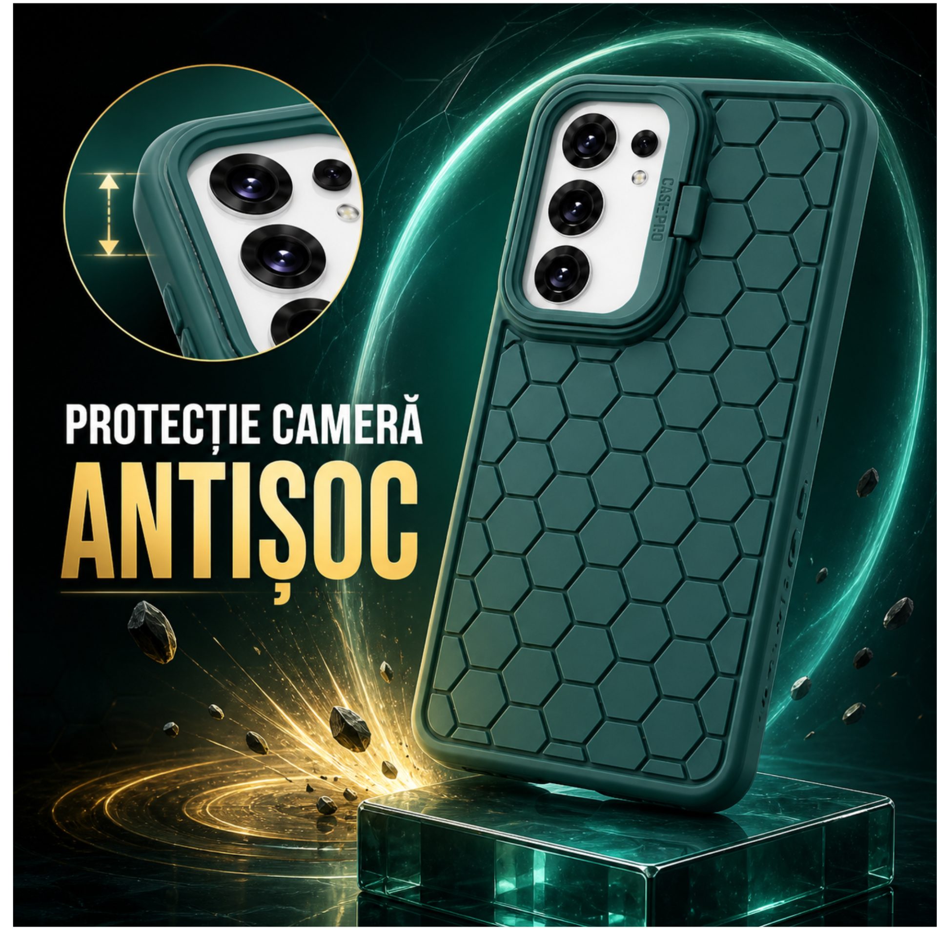 Detaliu capac glisant camera Flippy Galaxy S23 Plus