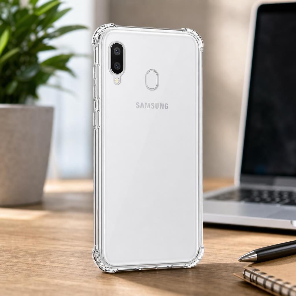 Protectie TPU antisoc Galaxy A20e montaj
