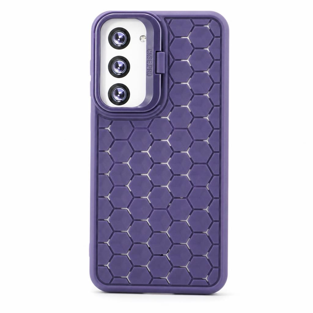 Husa Samsung Galaxy S24+ (S24 Plus), HoneyComb Bracket, functie stand, mov