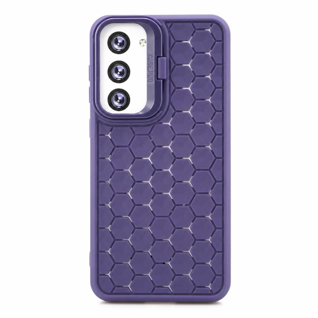 Husa Samsung Galaxy S23+ (S23 Plus), HoneyComb Bracket, functie stand, mov