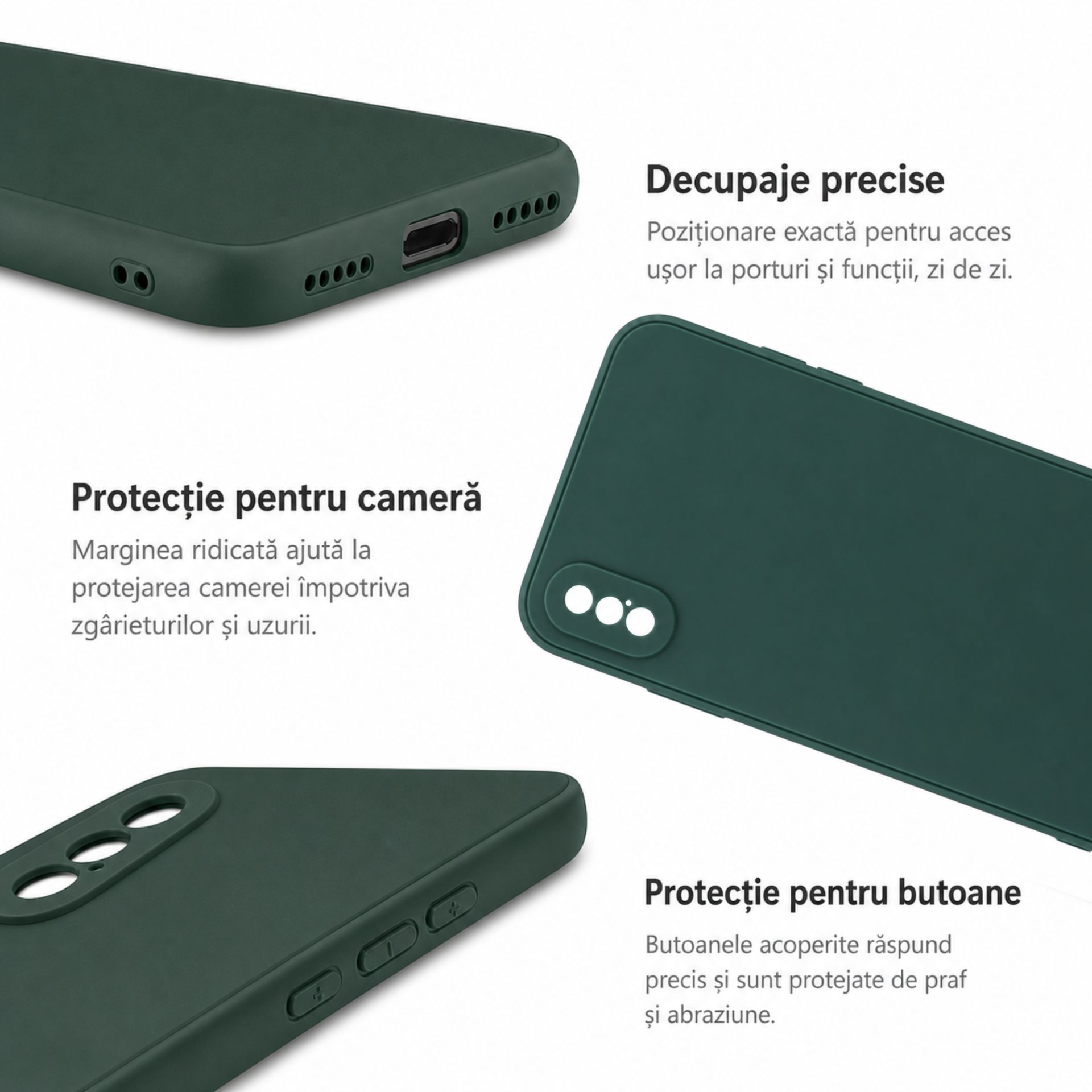 Ajustare precisă husă iPhone XS Max