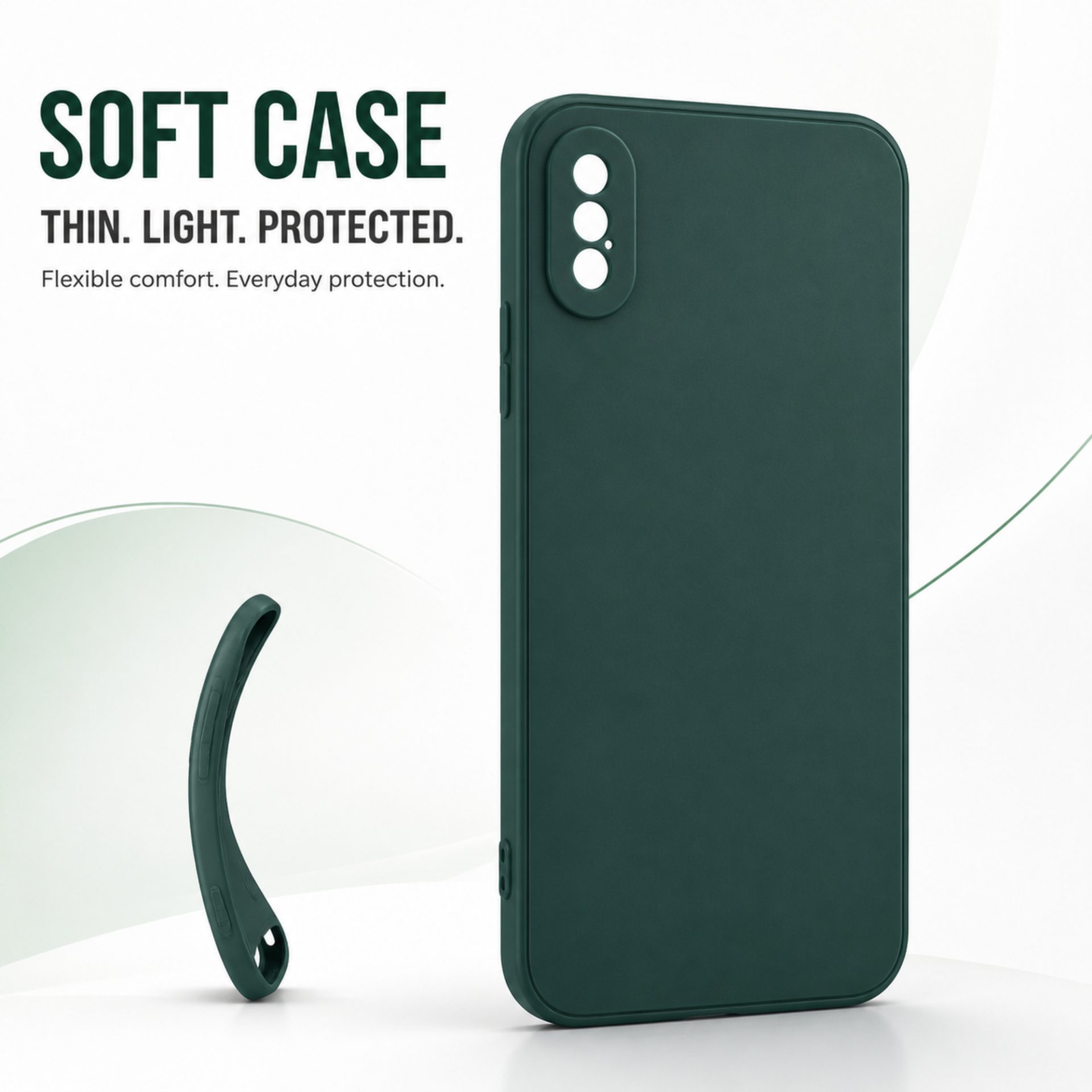 Husă iPhone XS Max TPU mat protecție șocuri