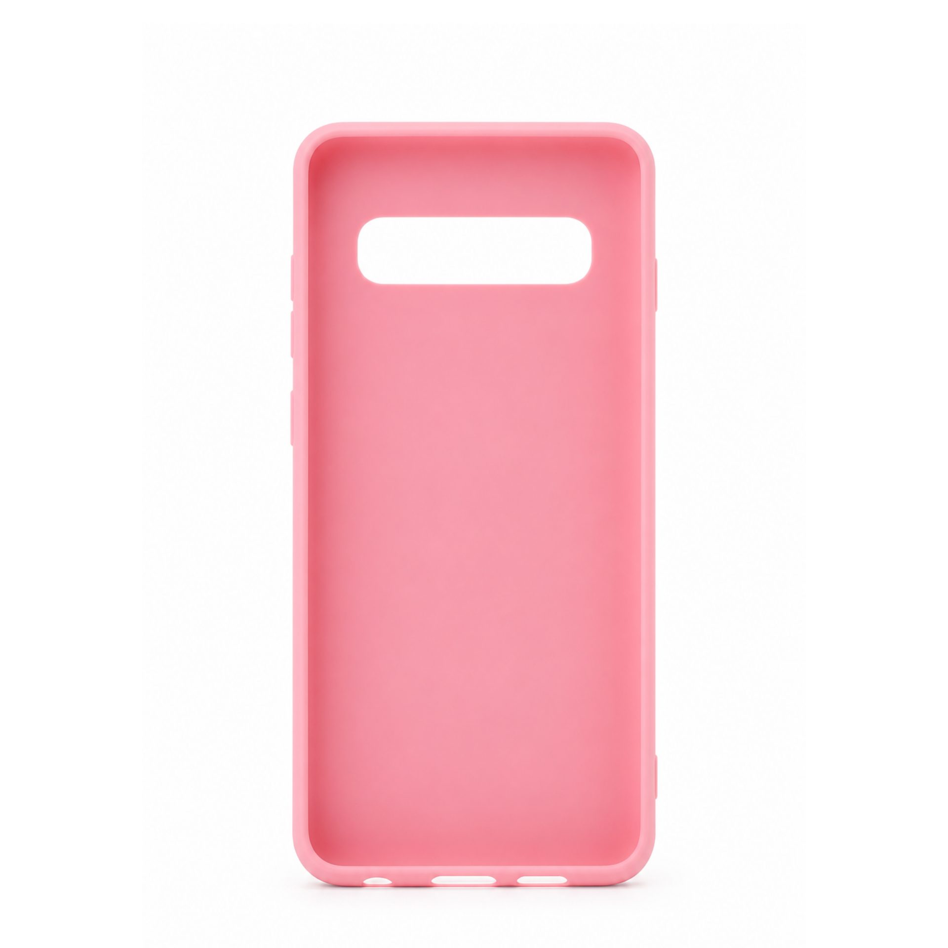 Husa protectie compatibila cu Samsung Galaxy S10 Plus Matte Tpu Roz 2
