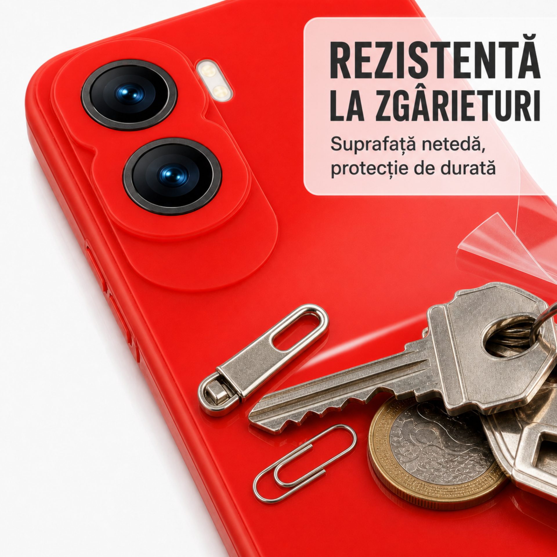 Husa TPU Flippy Honor 90 Lite vedere laterală