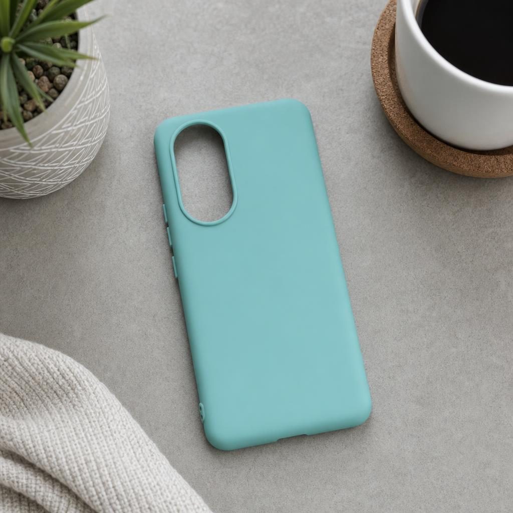 Husa protectie Flippy compatibila cu Huawei Nova 9 Matte Tpu Turcoaz Mat