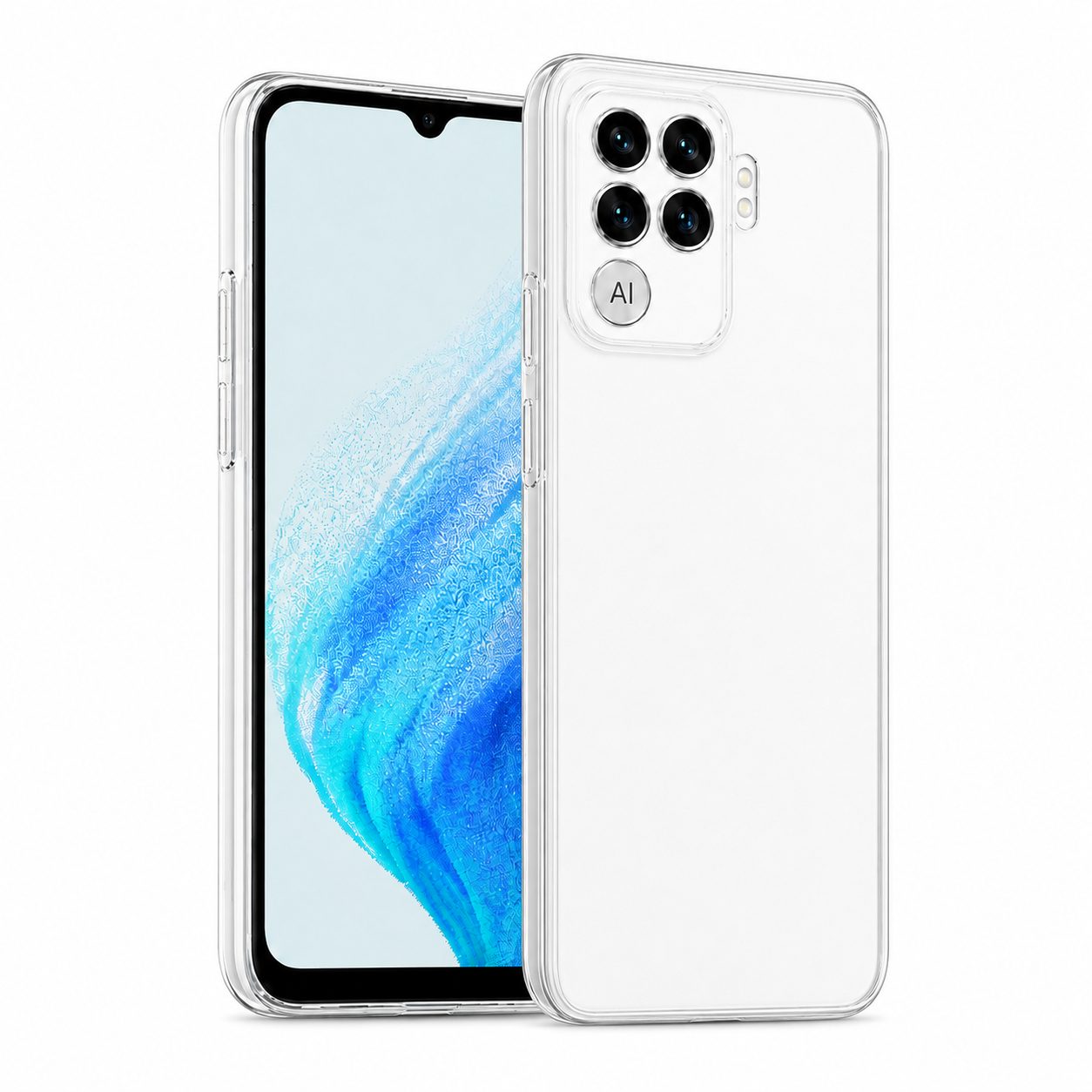Husă protecție Flippy Oppo Reno 5 Lite Transparent