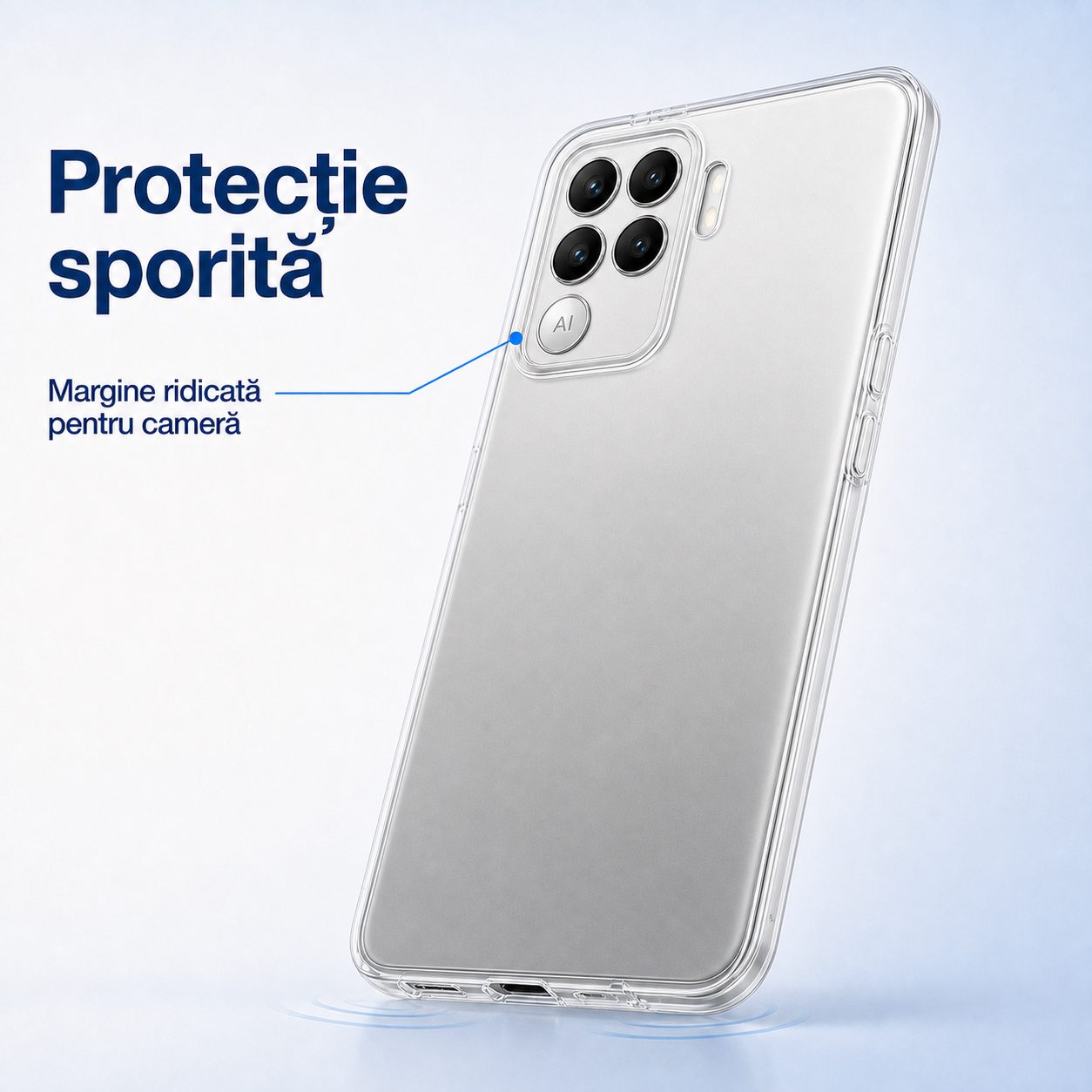 Husă Flippy Protect Plus - detaliu protecție camere