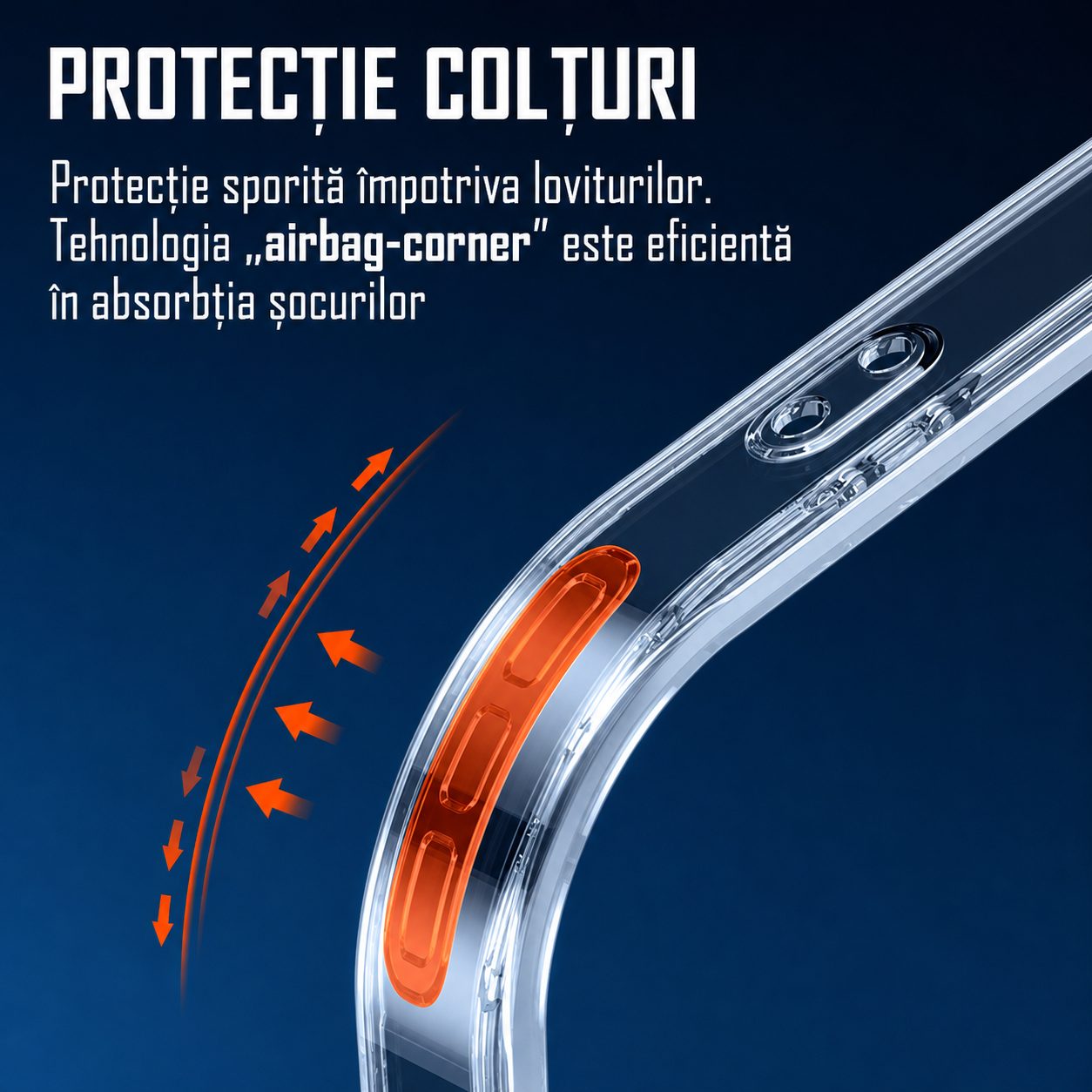 Detaliu protecție cameră Flippy Protect Plus Realme GT2 Pro