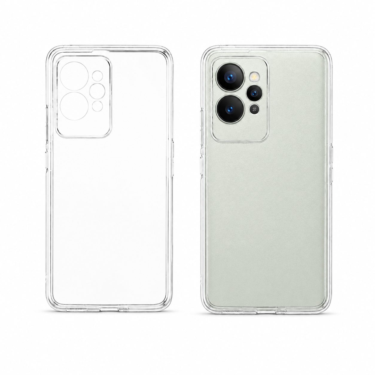 Husă de protecție Flippy Protect Plus pentru Realme GT2 Pro, Transparent