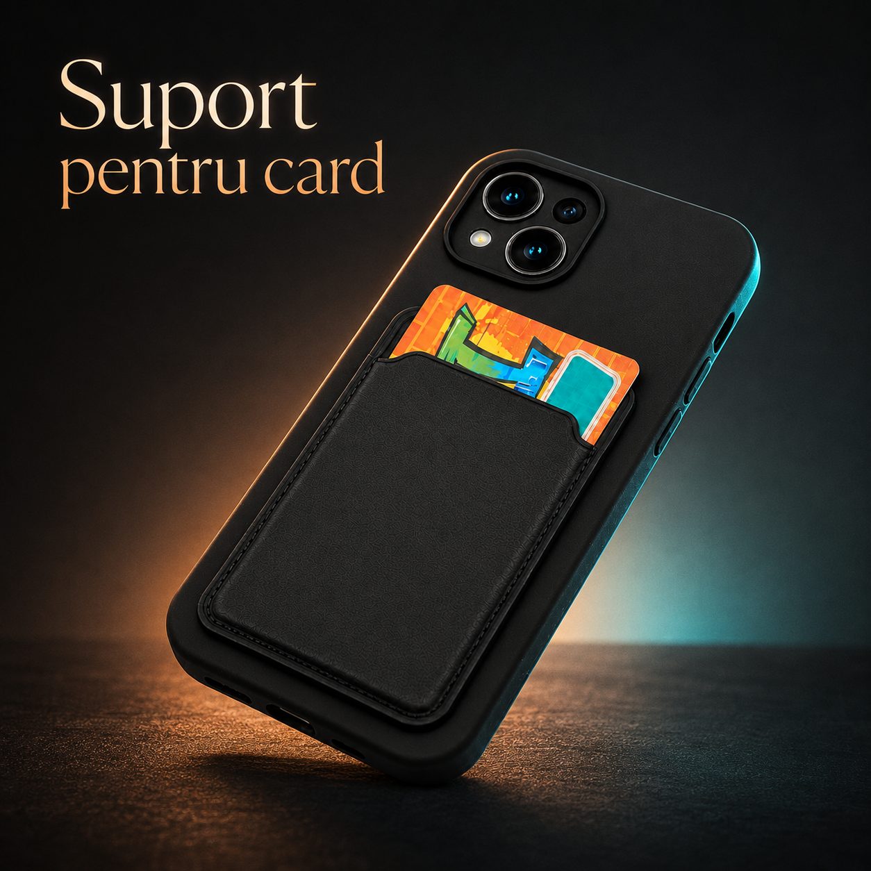 Vedere laterală husă protecție iPhone 13